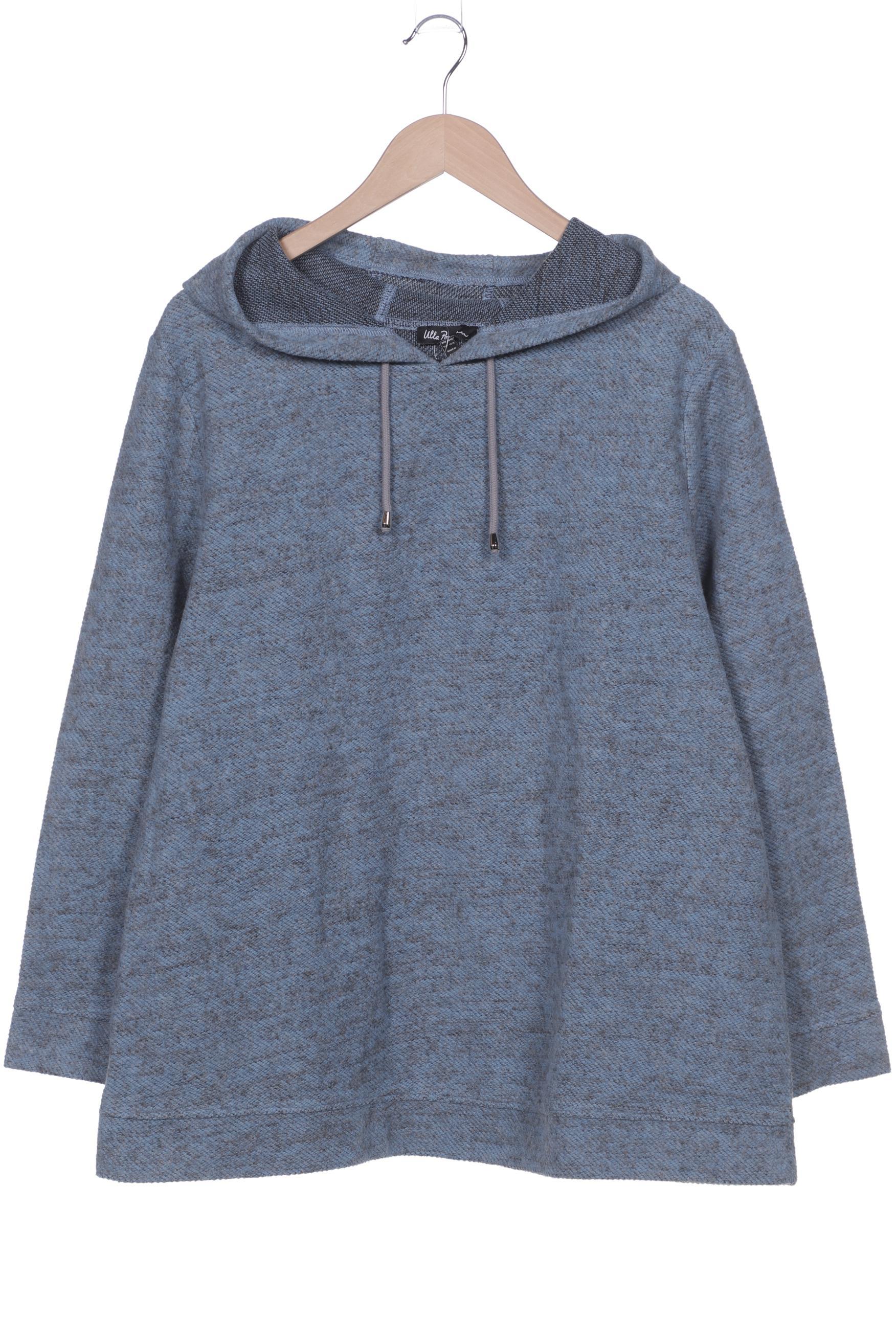 

Ulla Popken Damen Kapuzenpullover, blau, Gr. 46