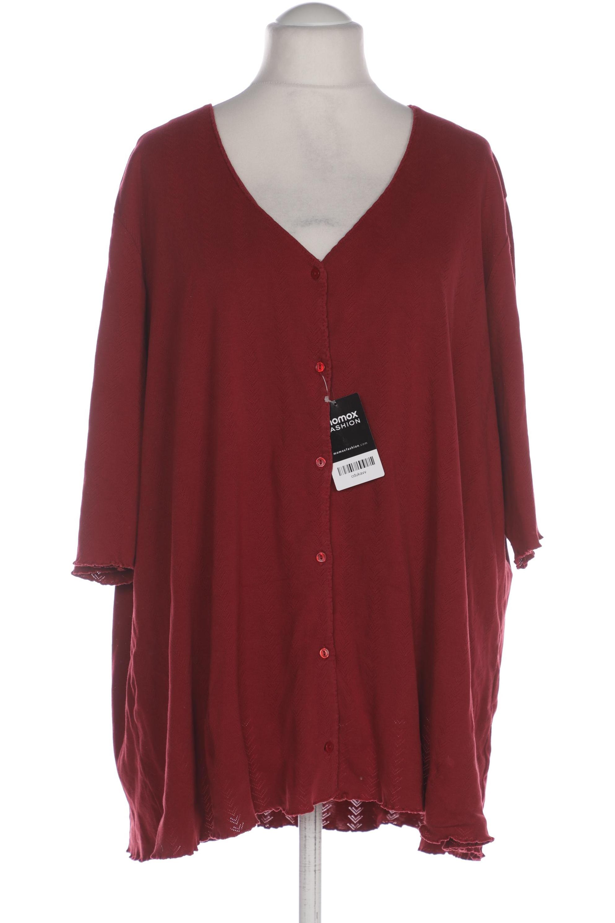 

Ulla Popken Damen Bluse, bordeaux, Gr. 58