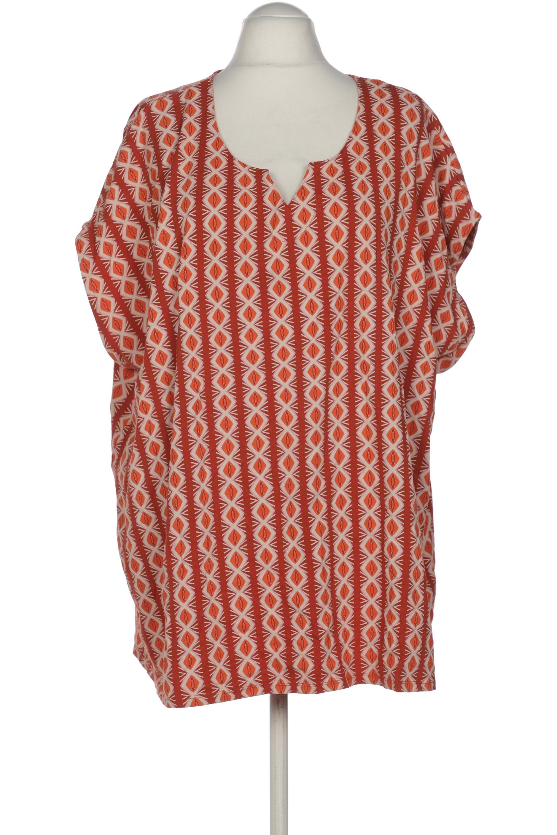 

Ulla Popken Damen T-Shirt, orange, Gr. 58