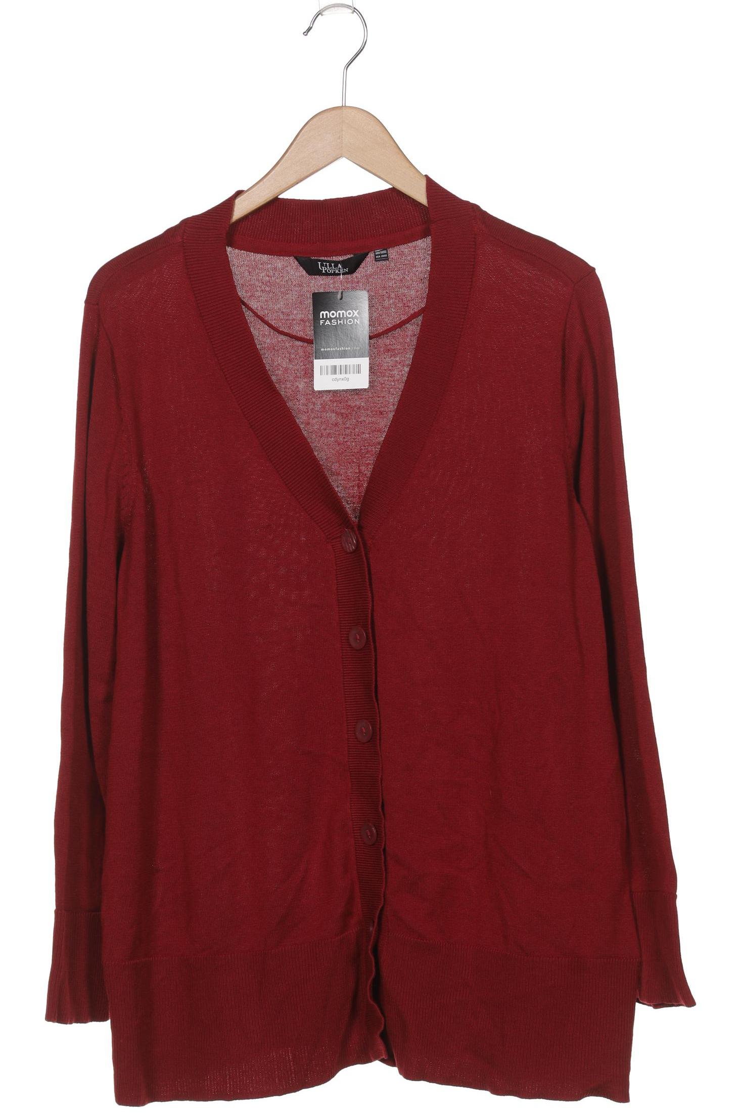 

Ulla Popken Damen Strickjacke, bordeaux, Gr. 50