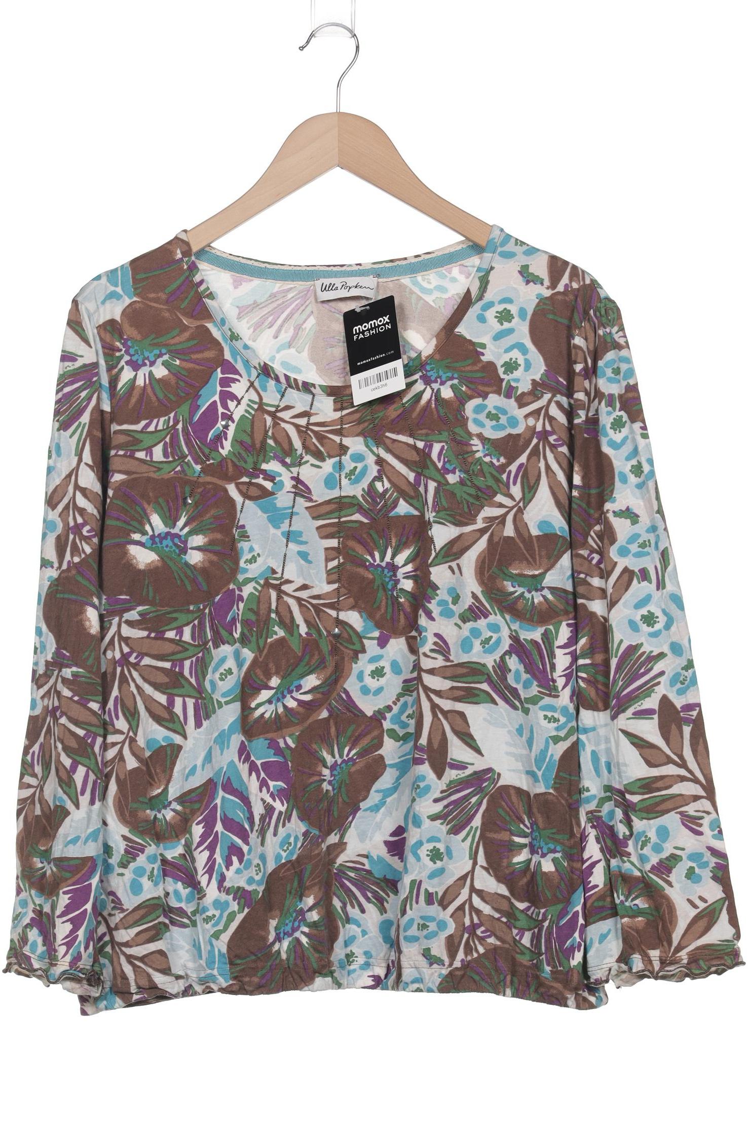 

Ulla Popken Damen Langarmshirt, mehrfarbig, Gr. 46