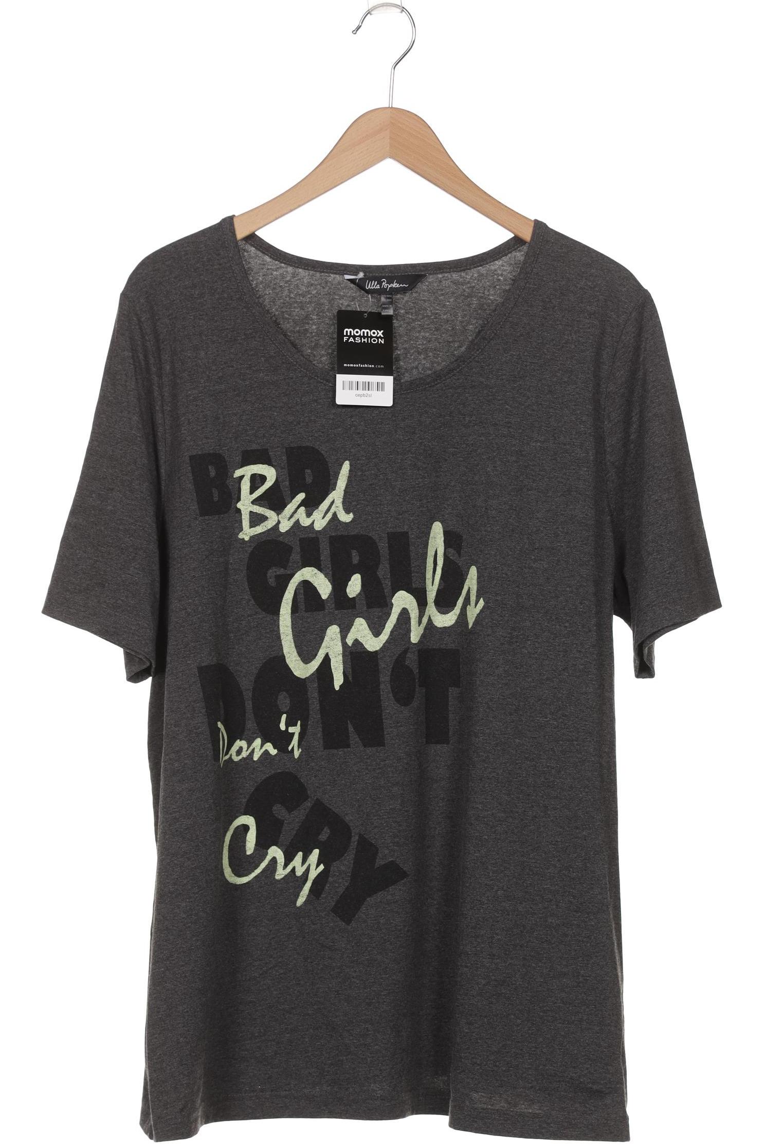 

Ulla Popken Damen T-Shirt, grau, Gr. 50