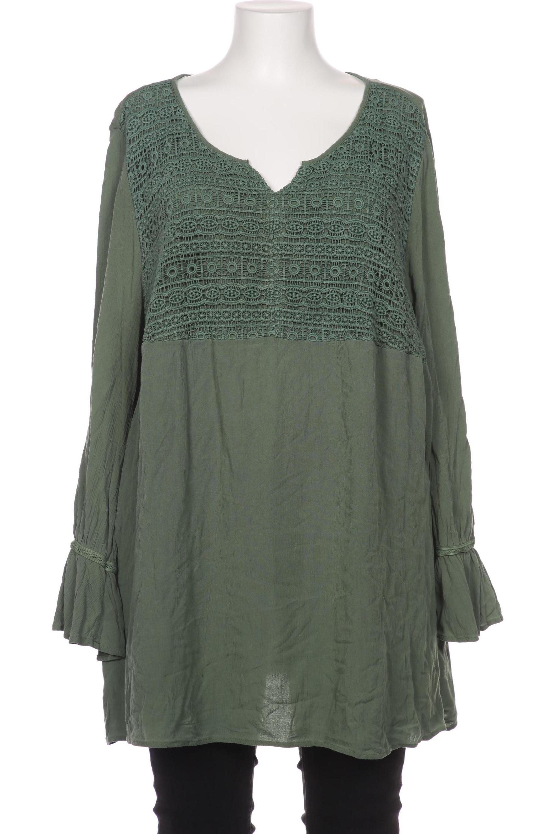 

Ulla Popken Damen Bluse, grün, Gr. 48