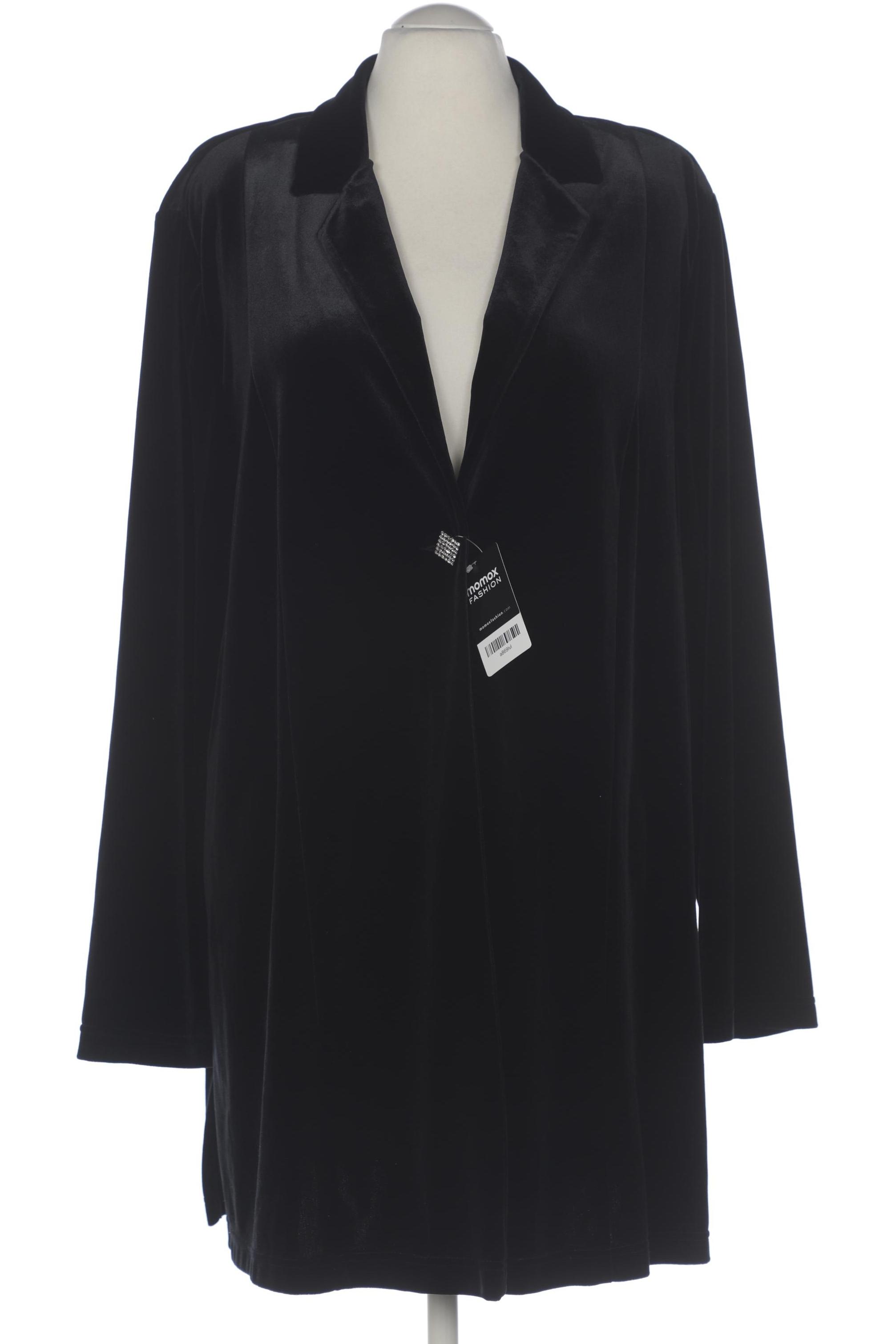 

Ulla Popken Damen Strickjacke, schwarz, Gr. 52