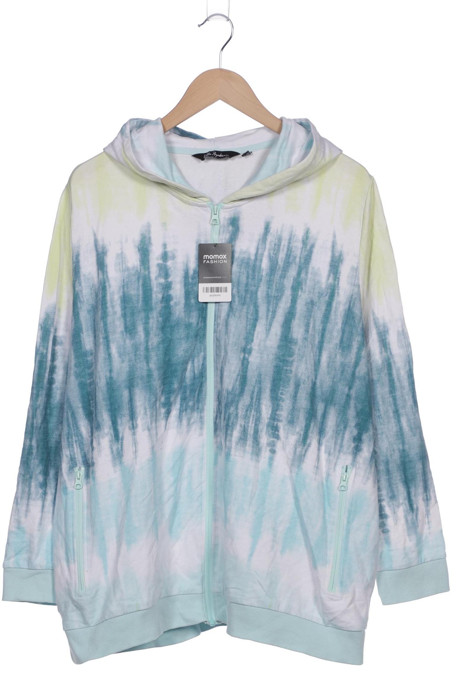 

Ulla Popken Damen Kapuzenpullover, türkis, Gr. 50