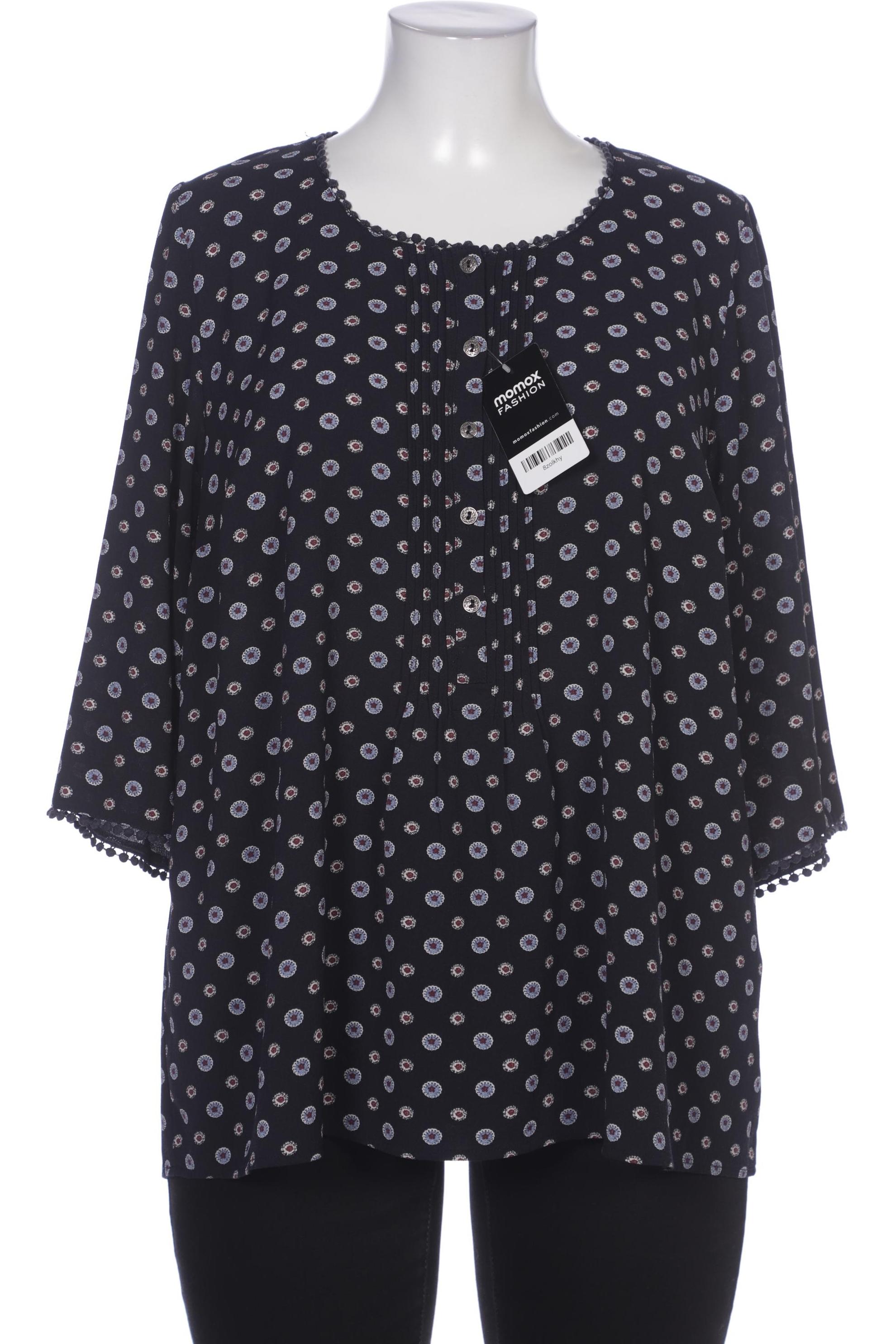 

Ulla Popken Damen Bluse, marineblau, Gr. 48