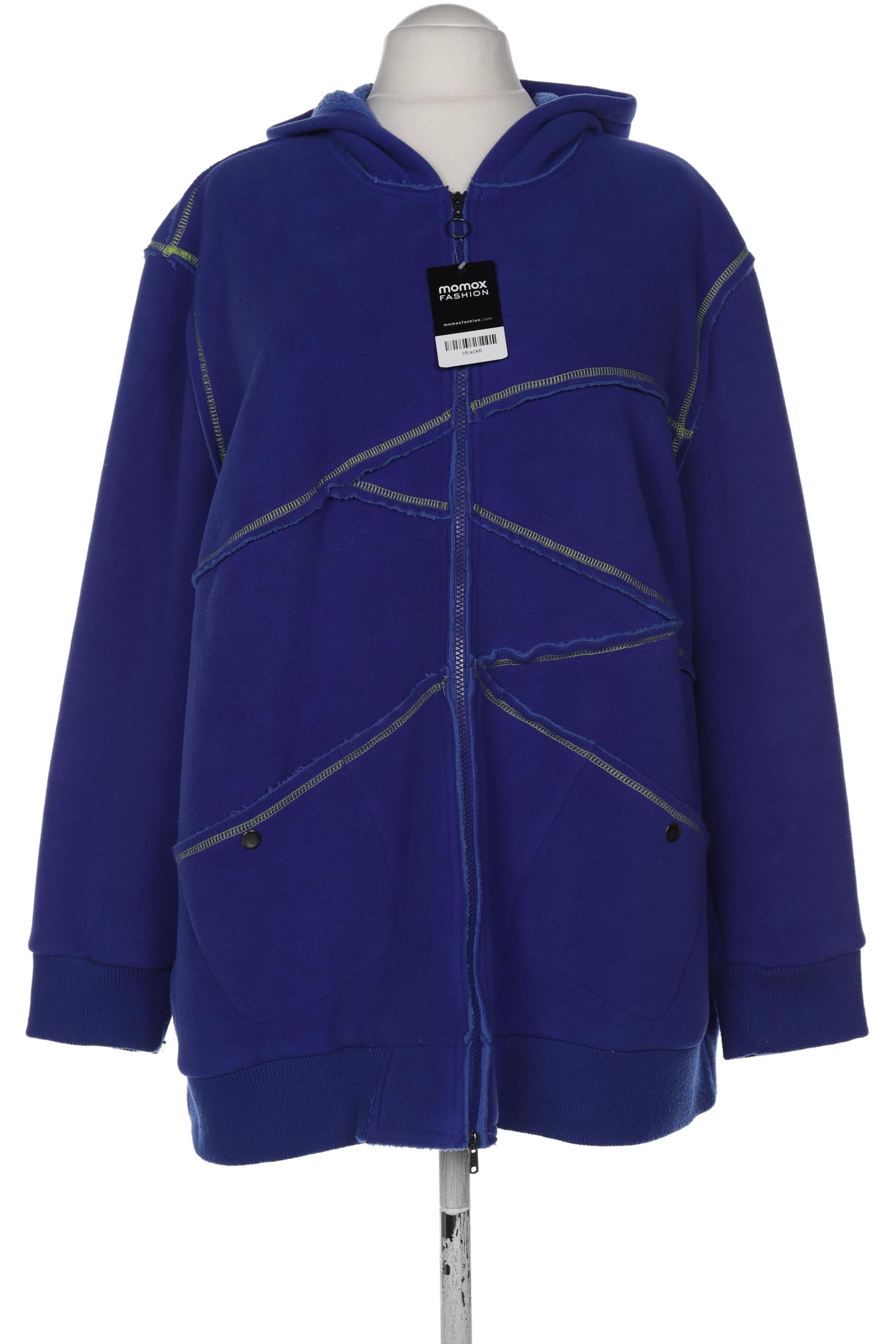 

Ulla Popken Damen Kapuzenpullover, blau, Gr. 54