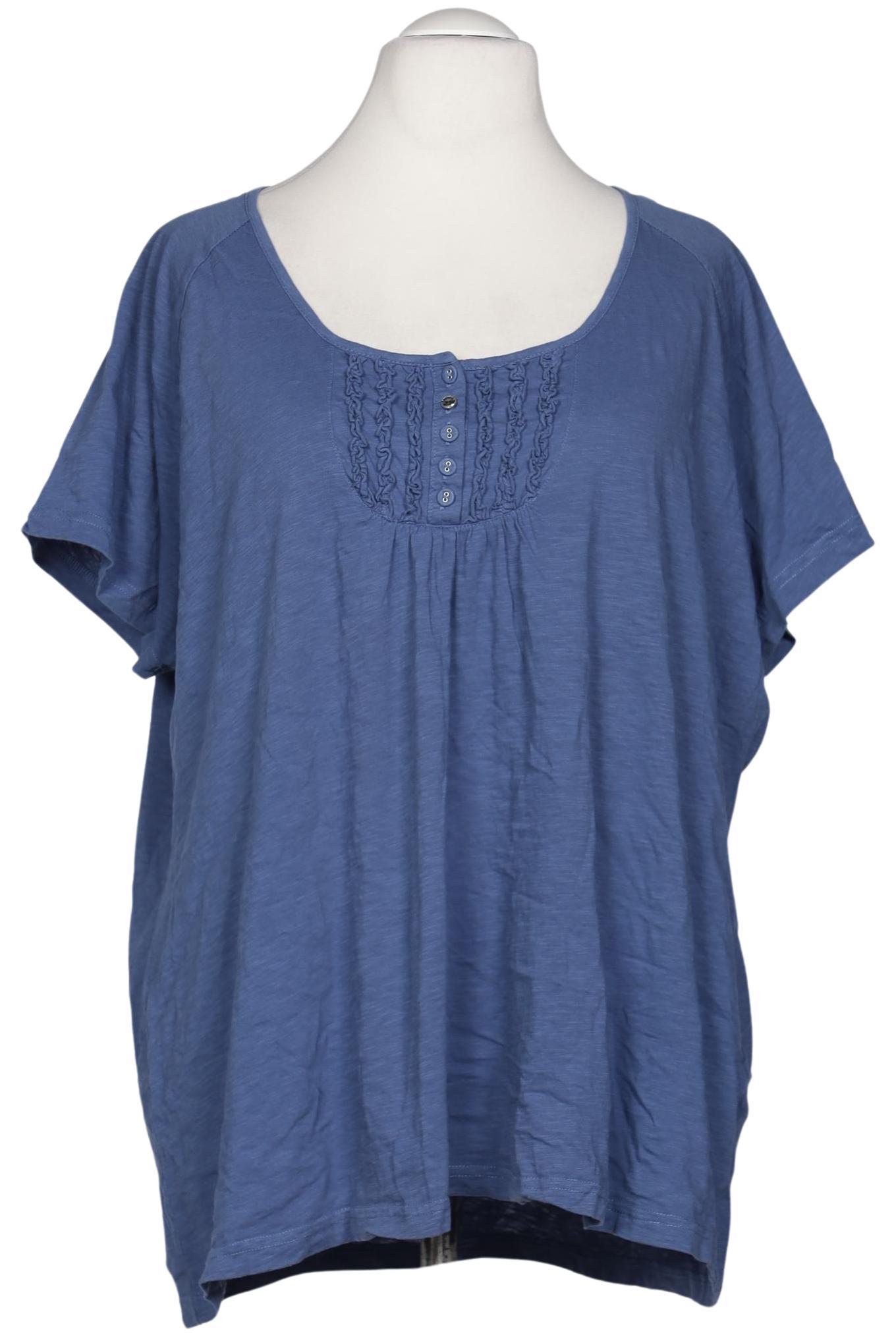 

Ulla Popken Damen T-Shirt, blau, Gr. 54