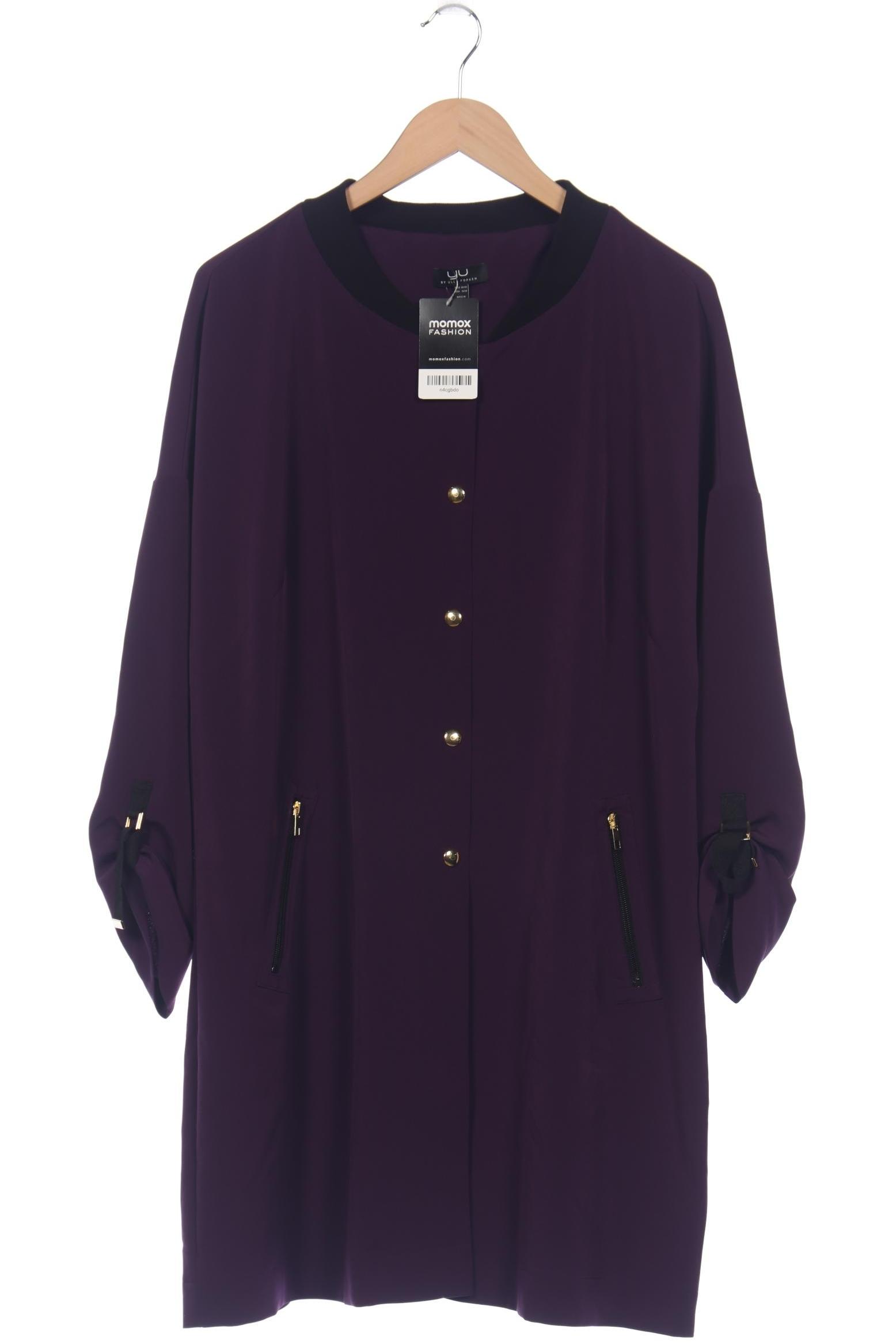 

Ulla Popken Damen Strickjacke, flieder, Gr. 46