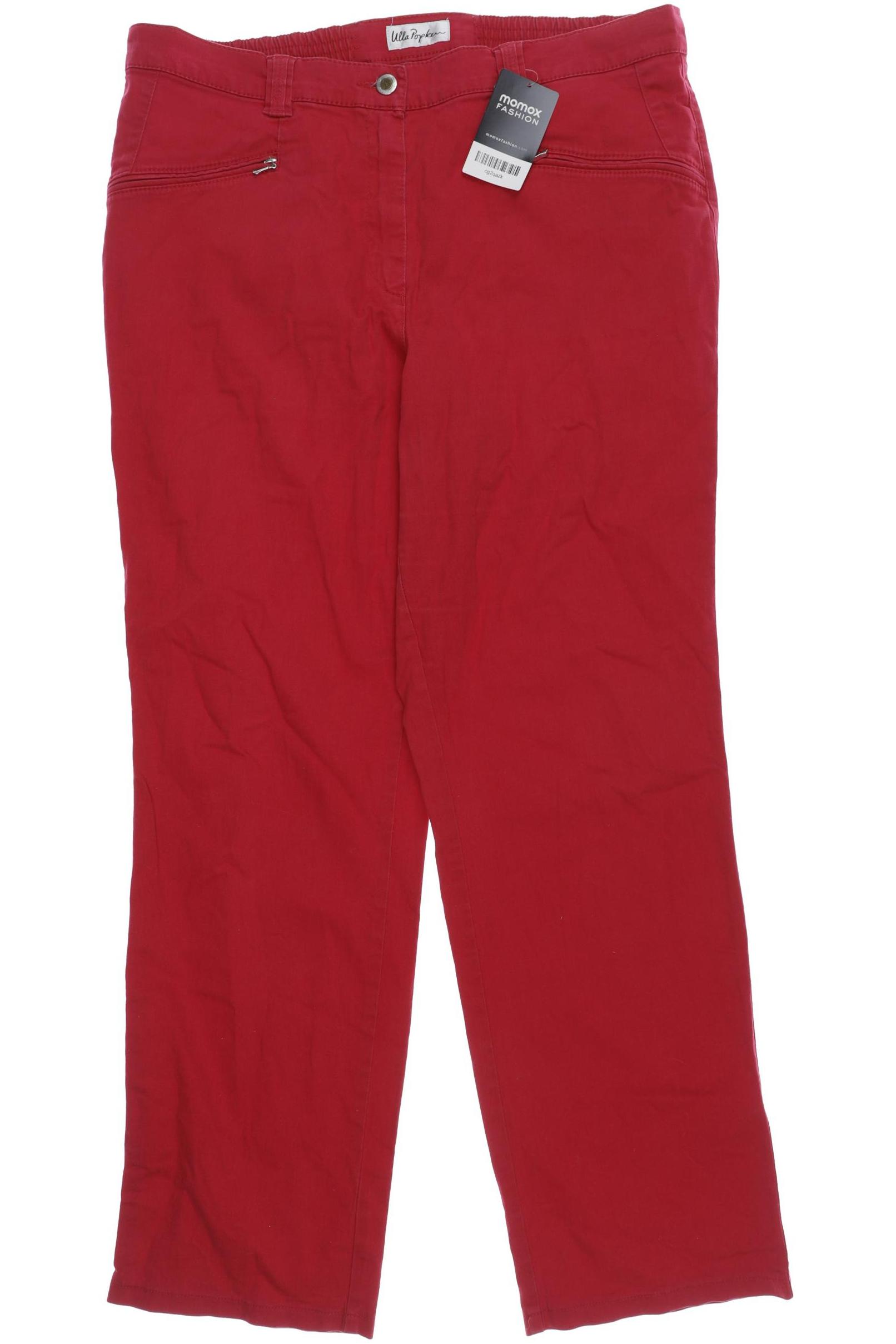 

Ulla Popken Damen Stoffhose, rot, Gr. 23