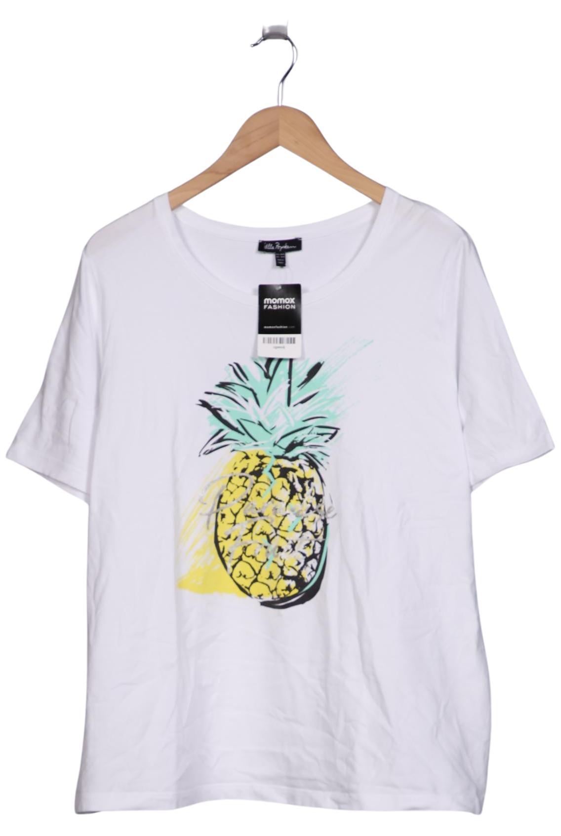 

Ulla Popken Damen T-Shirt, weiß, Gr. 46