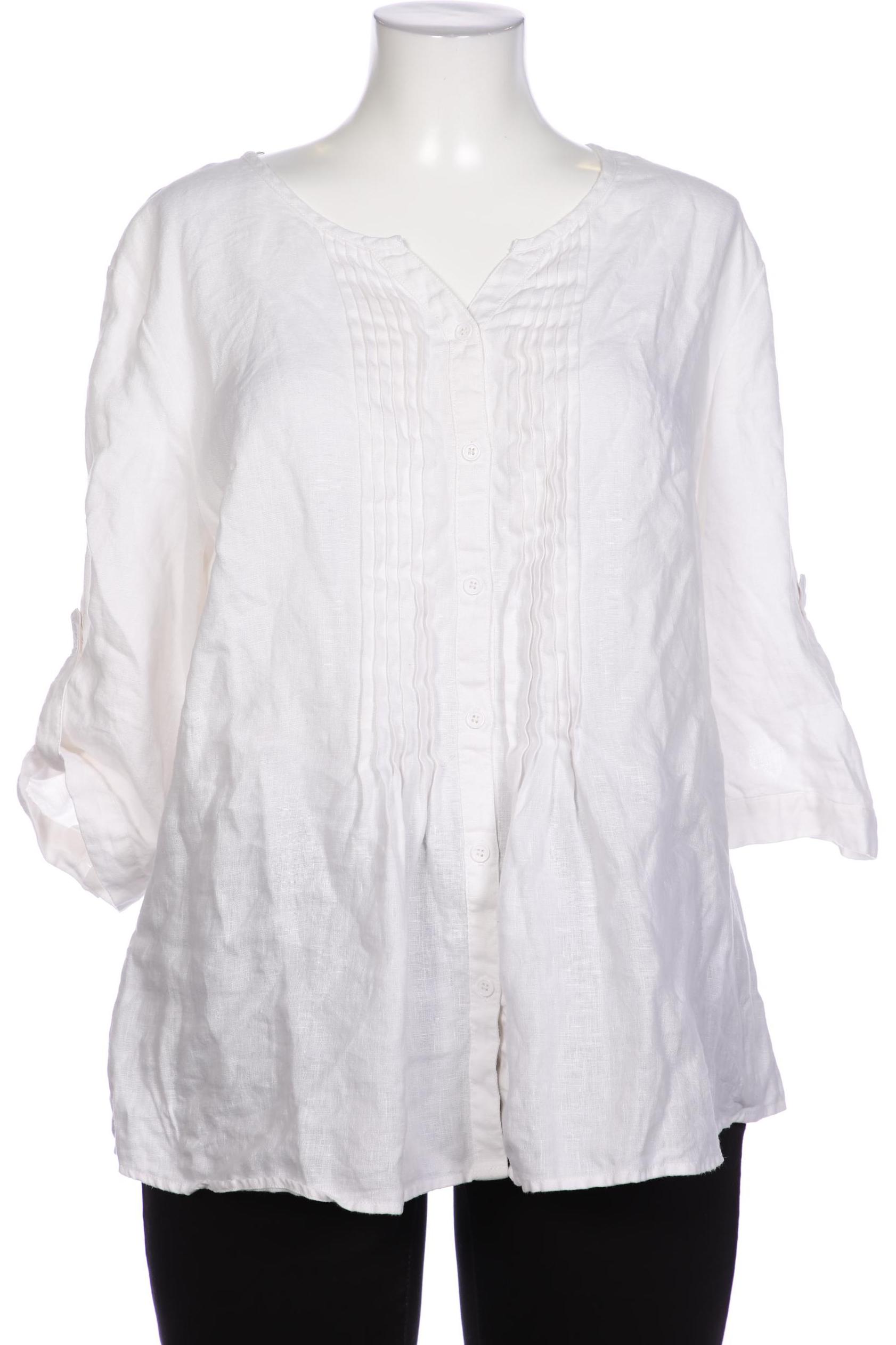 

Ulla Popken Damen Bluse, weiß, Gr. 42