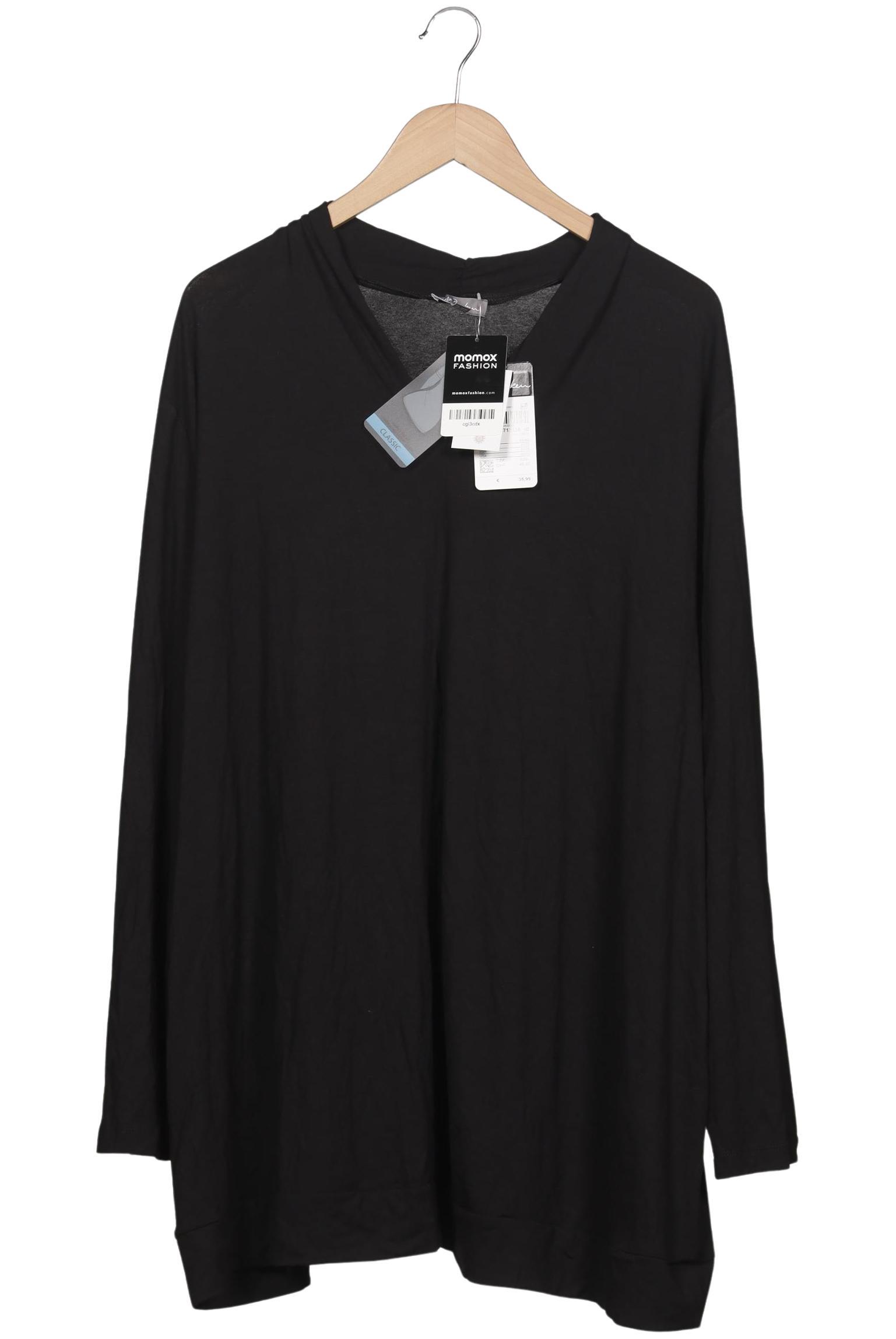 

Ulla Popken Damen Langarmshirt, schwarz, Gr. 58