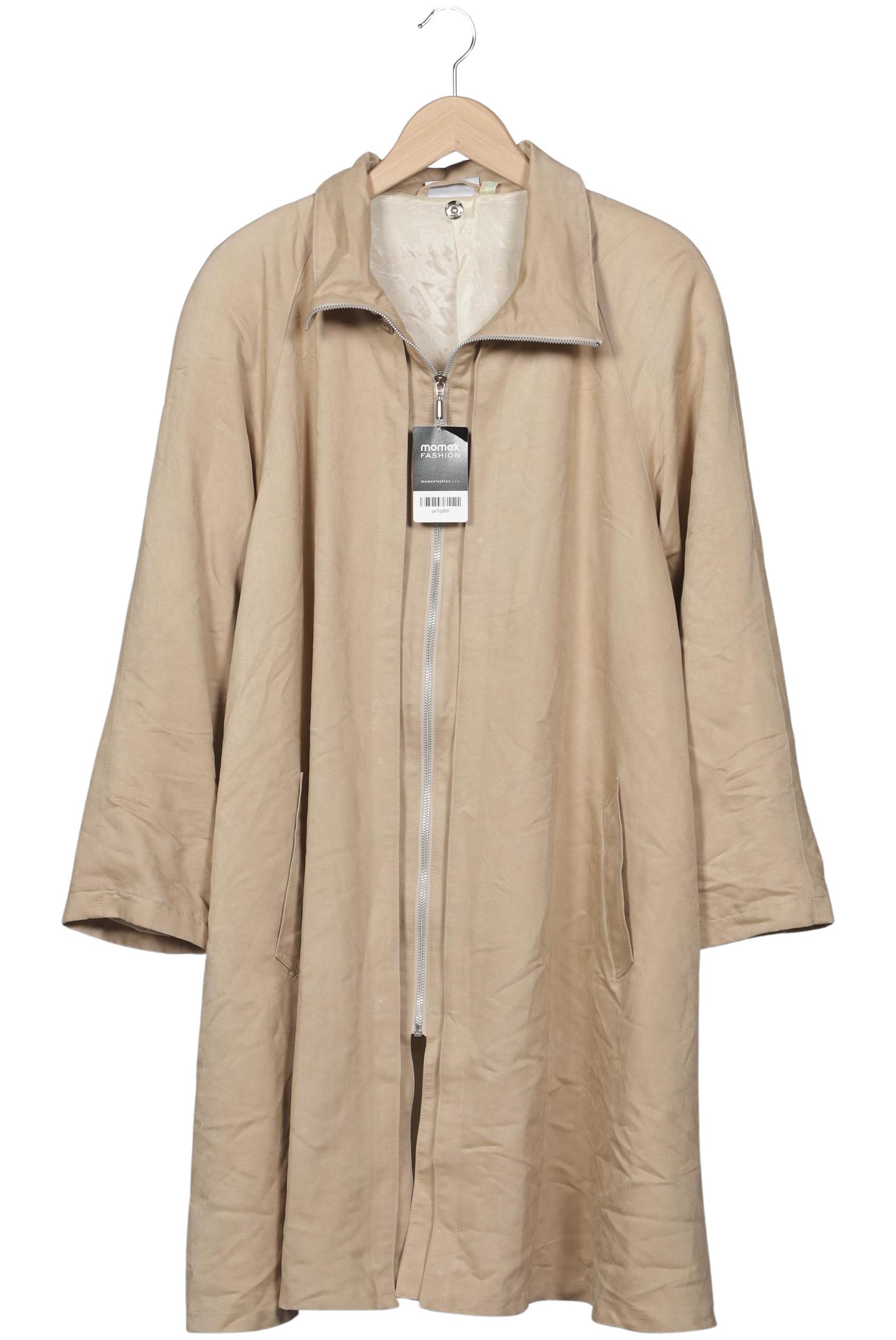 

Ulla Popken Damen Mantel, beige, Gr. 50