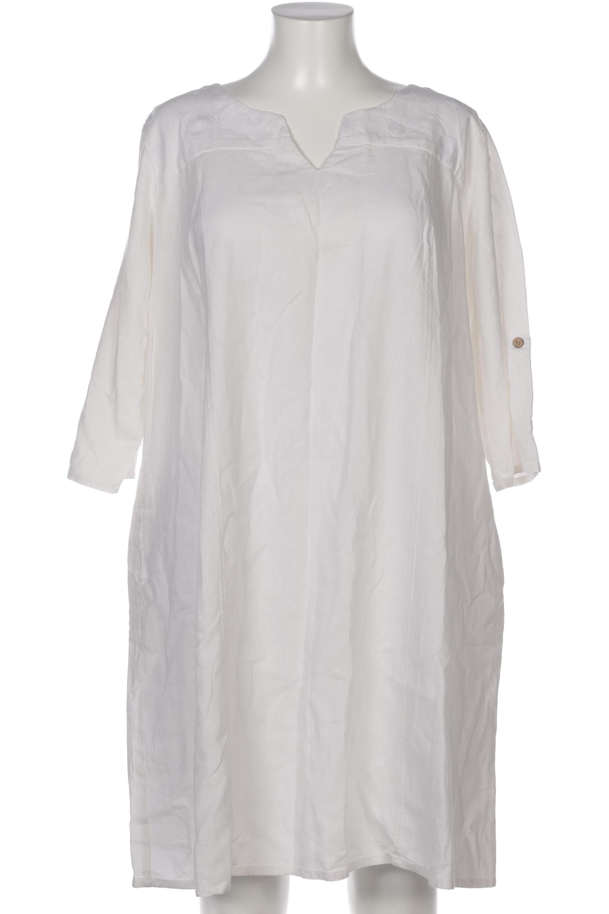 

Ulla Popken Damen Kleid, weiß, Gr. 42