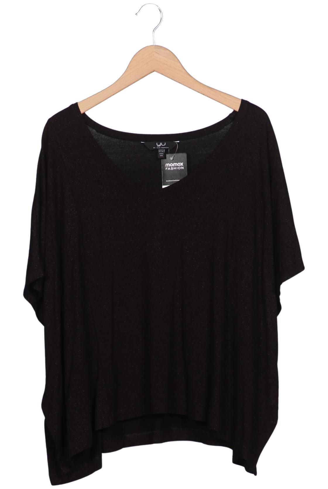 

Ulla Popken Damen T-Shirt, schwarz, Gr. 50