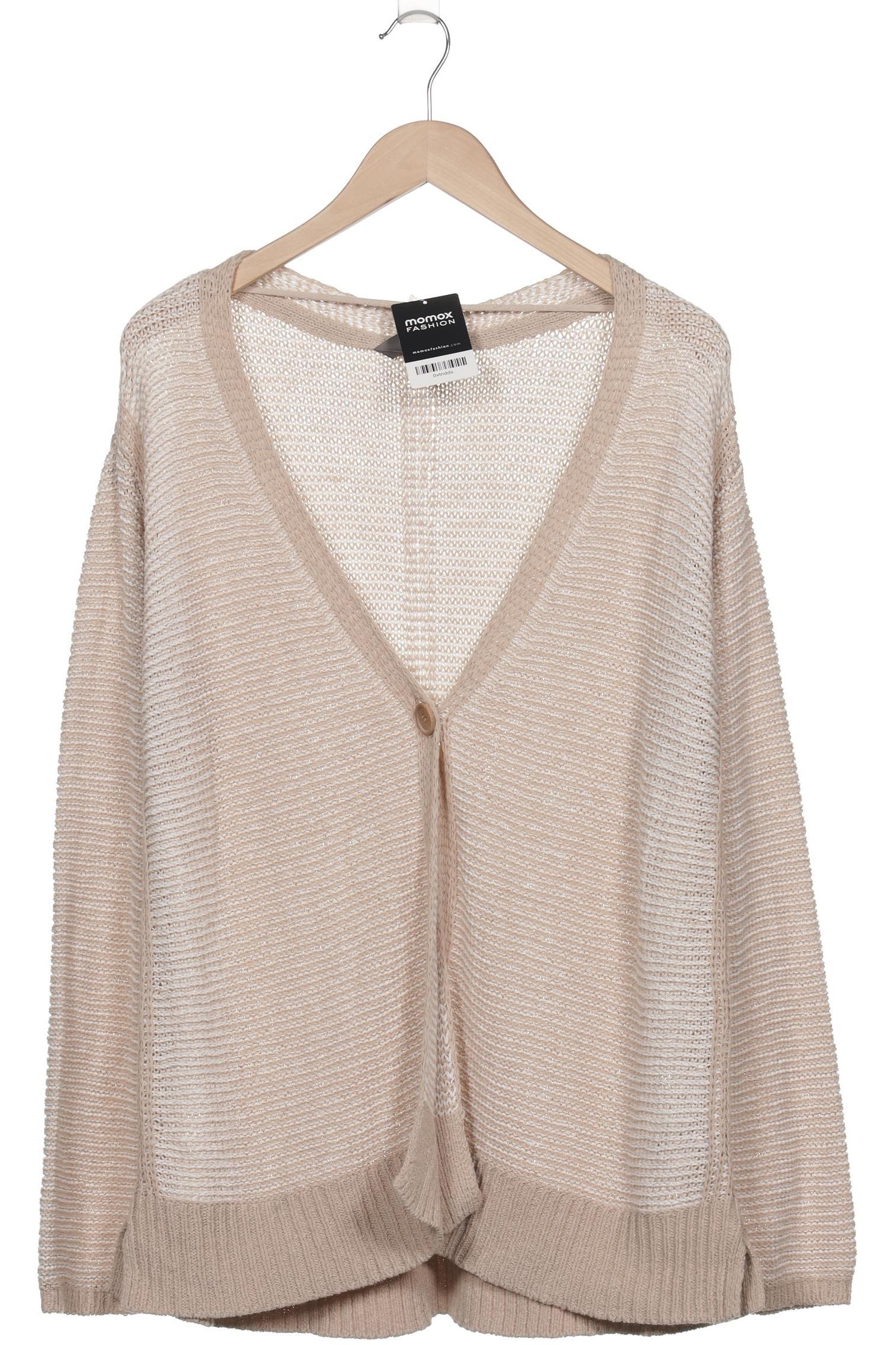 

Ulla Popken Damen Strickjacke, beige, Gr. 46