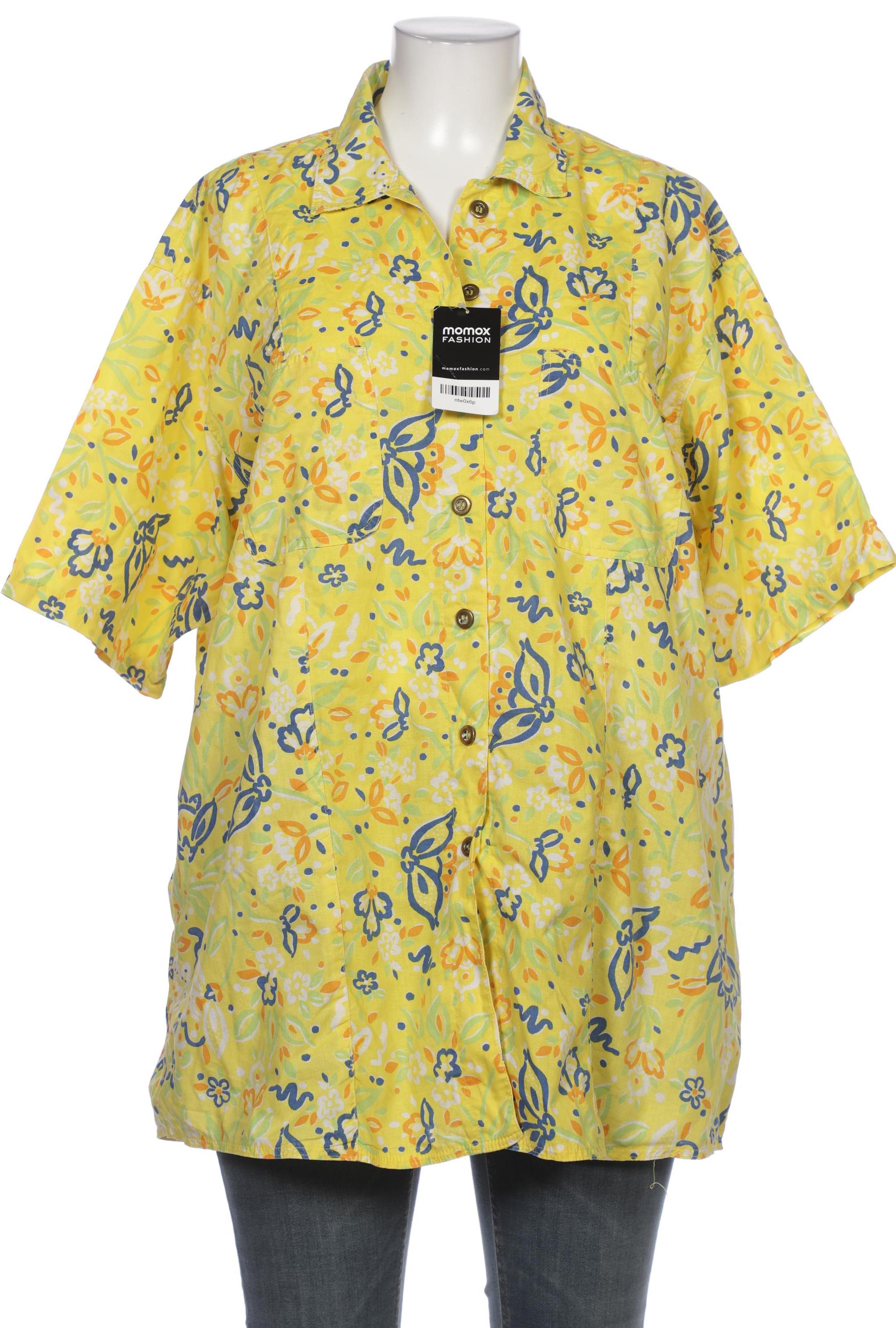 

Ulla Popken Damen Bluse, gelb, Gr. 46