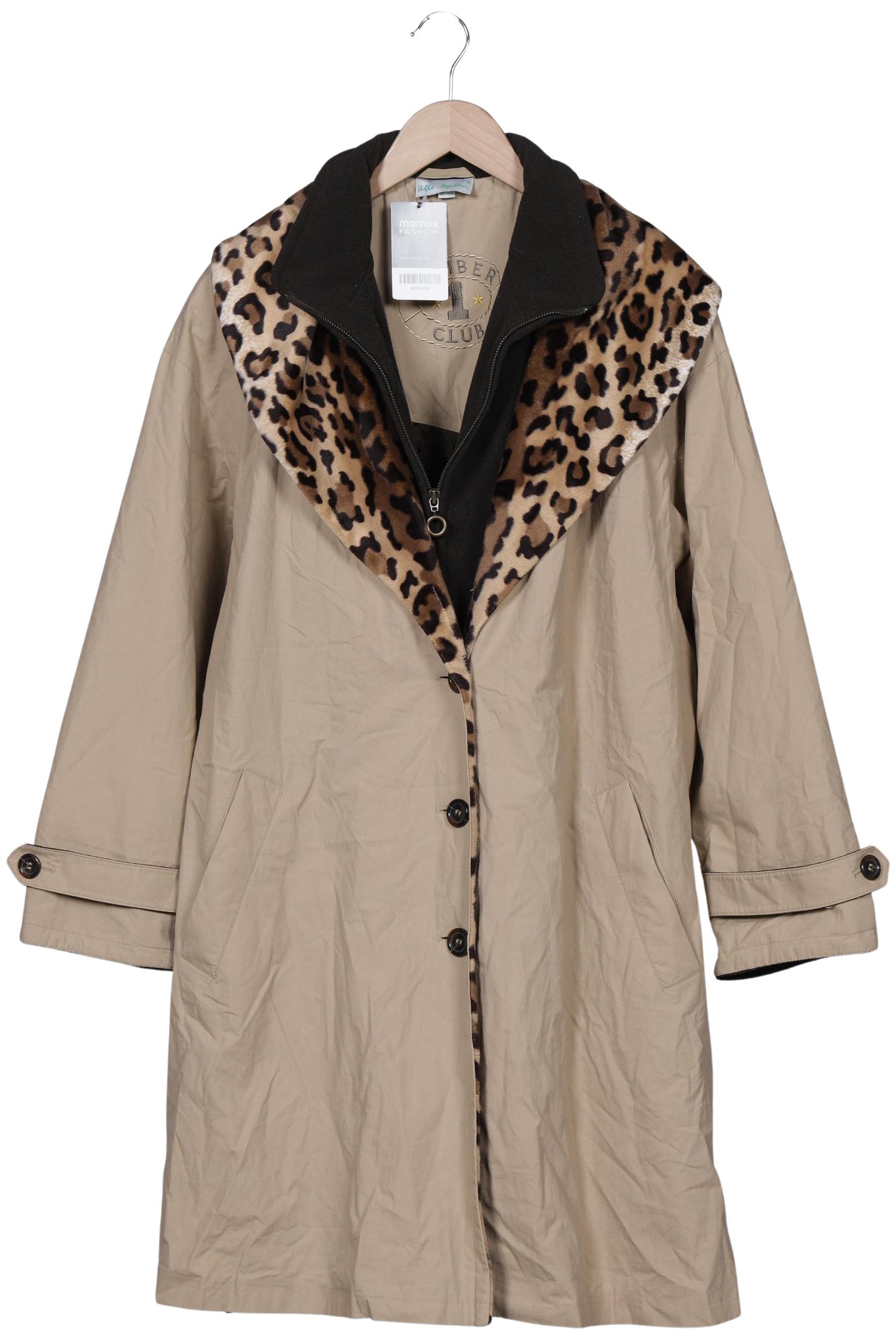 

Ulla Popken Damen Mantel, beige, Gr. 42