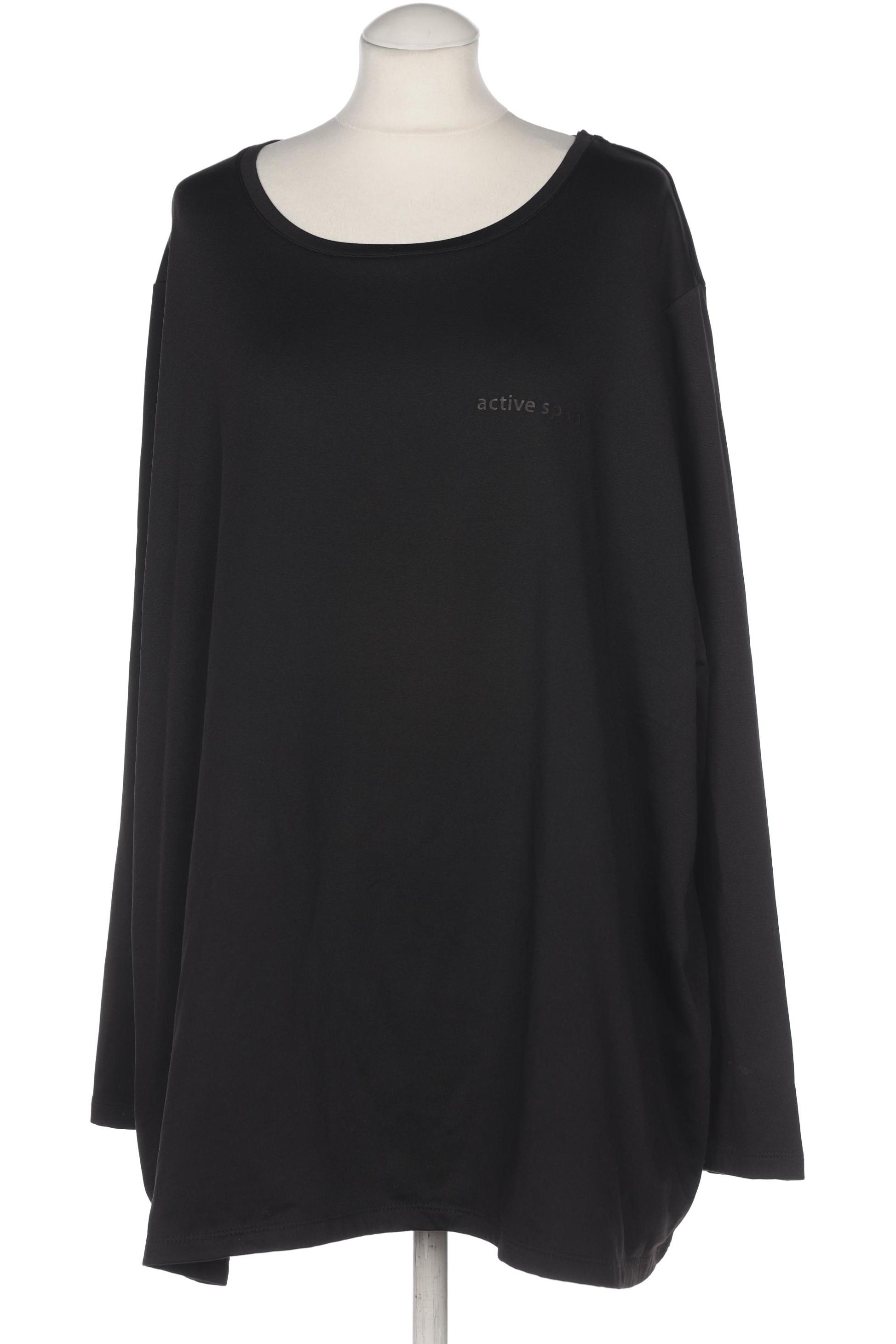 

Ulla Popken Damen Langarmshirt, schwarz