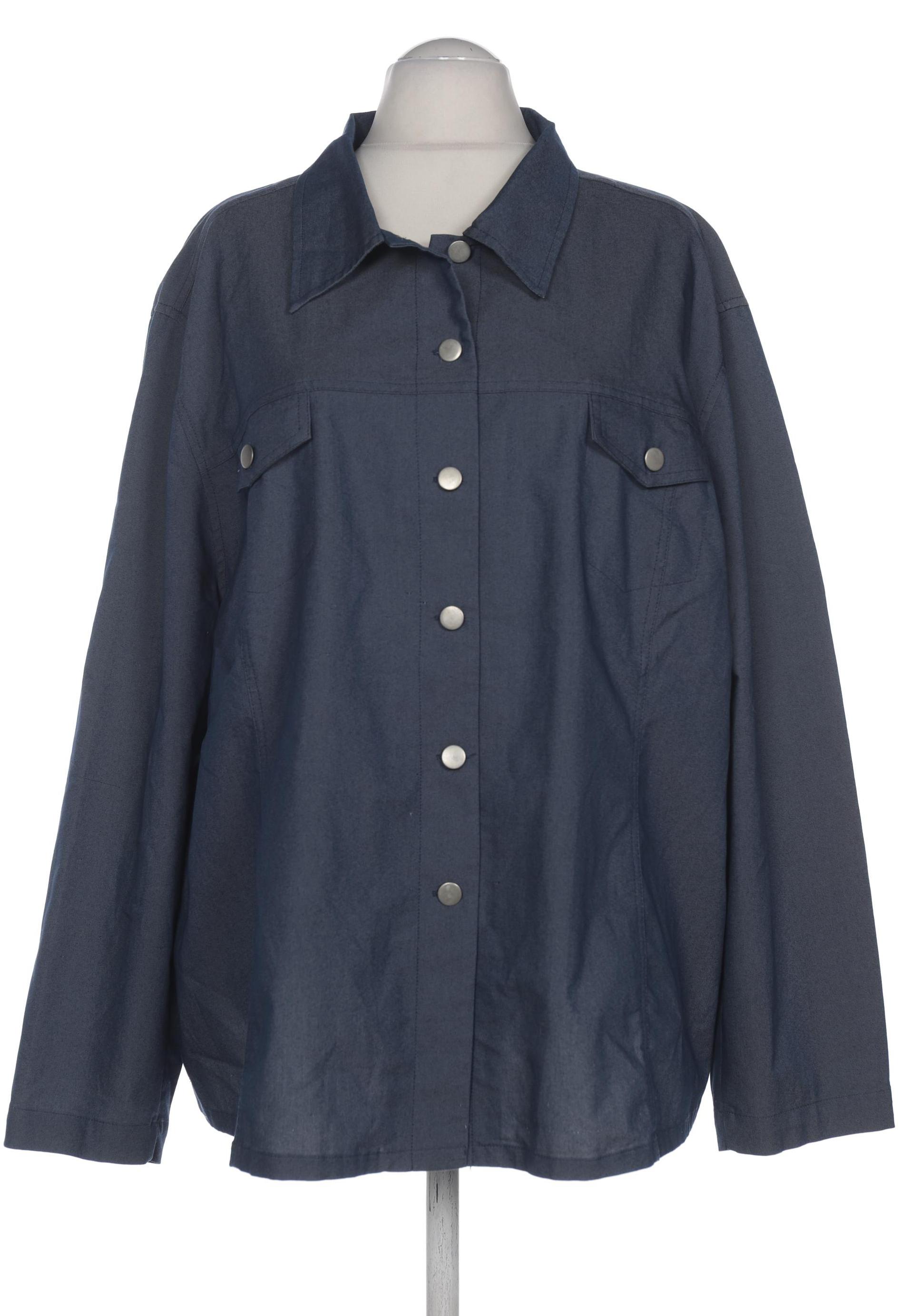 

Ulla Popken Damen Bluse, blau, Gr. 58
