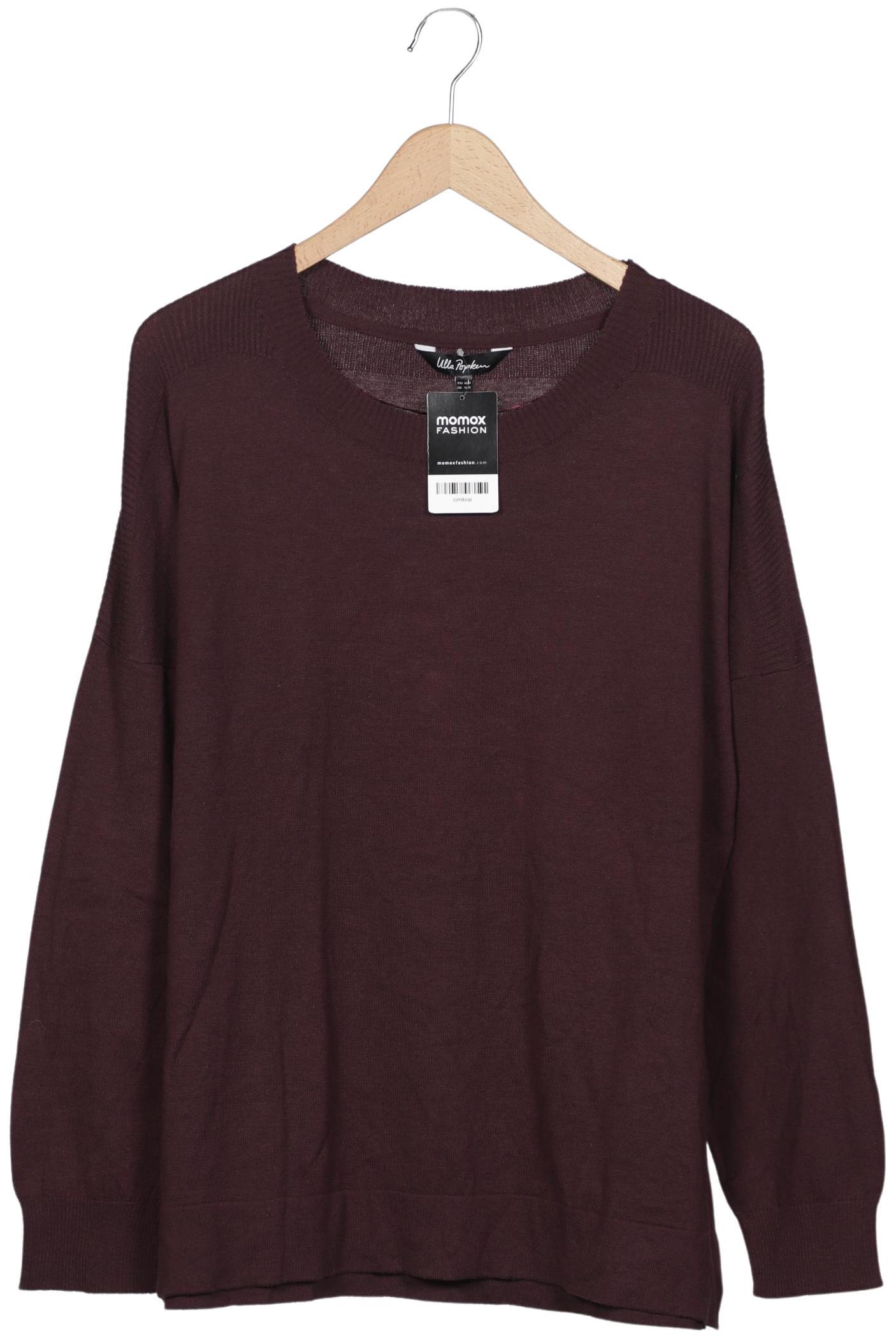 

Ulla Popken Damen Pullover, bordeaux, Gr. 46