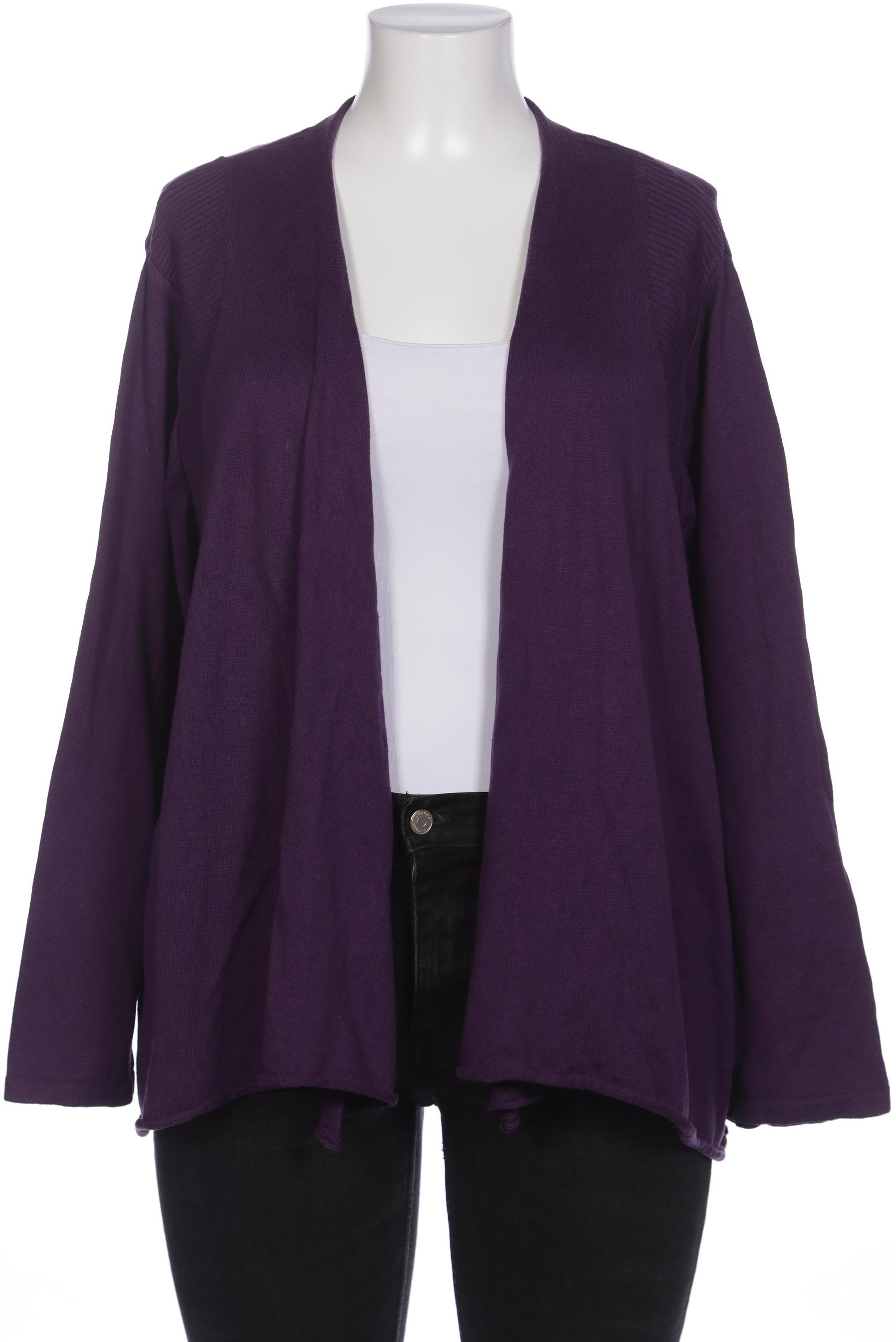 

Ulla Popken Damen Strickjacke, flieder, Gr. 50