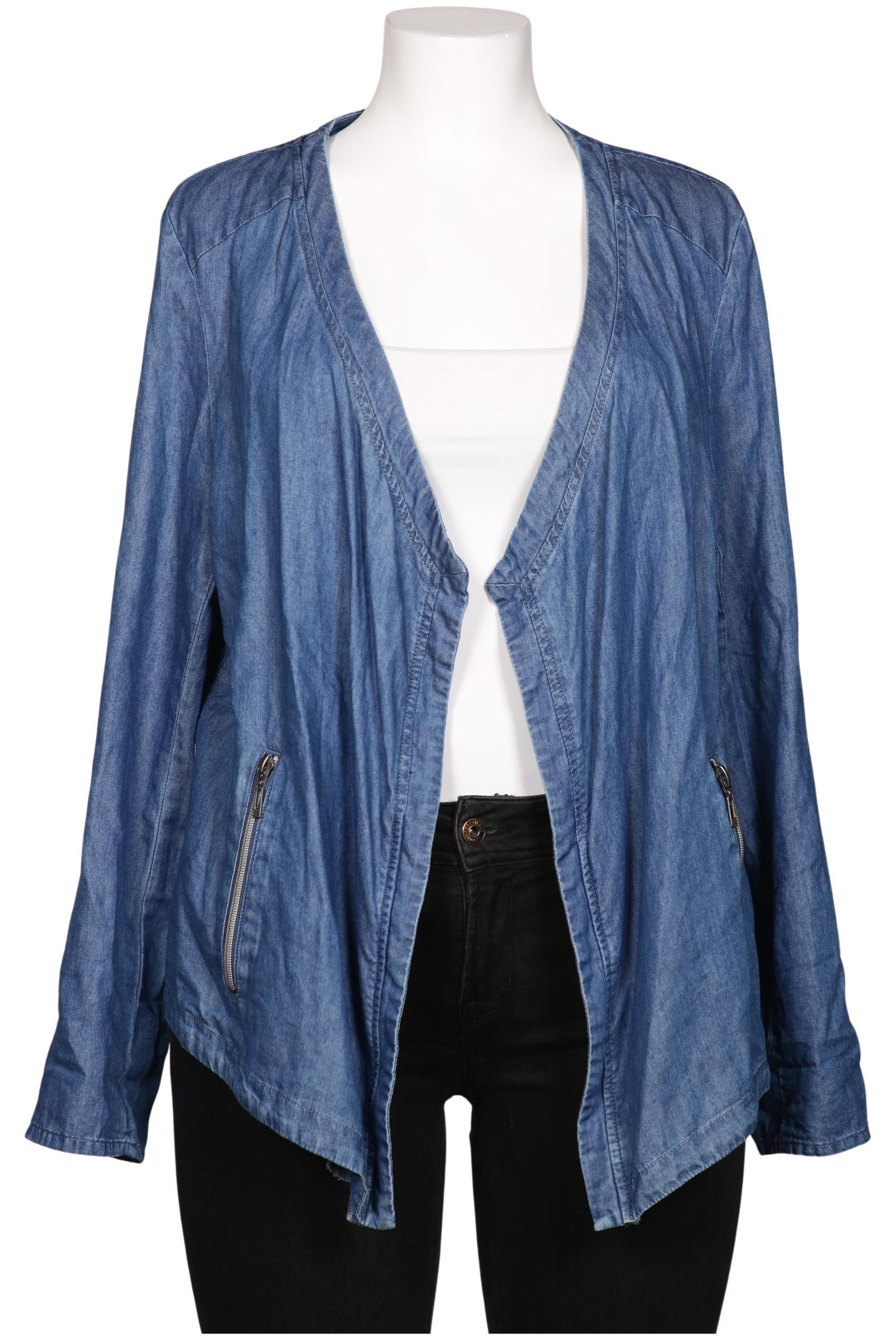 

Ulla Popken Damen Jacke, blau, Gr. 42