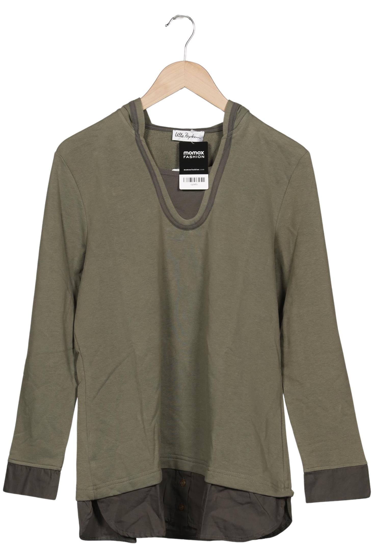 

Ulla Popken Damen Kapuzenpullover, grün, Gr. 42