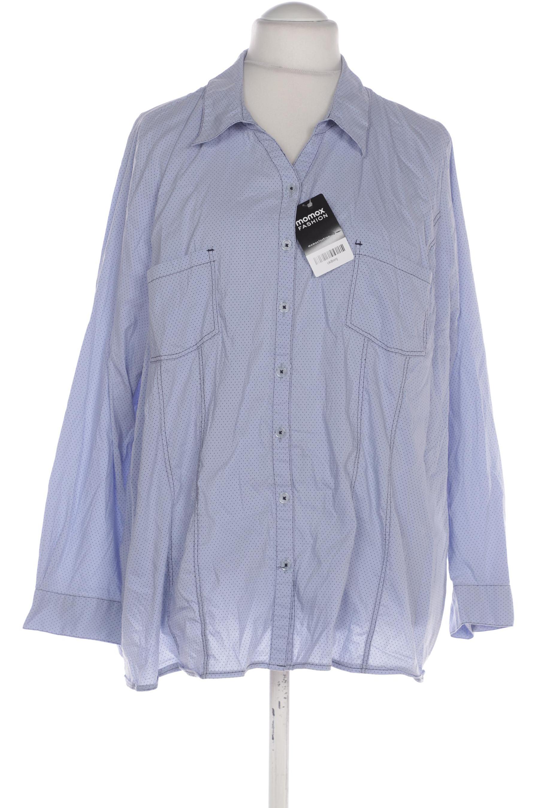 

Ulla Popken Damen Bluse, blau, Gr. 54