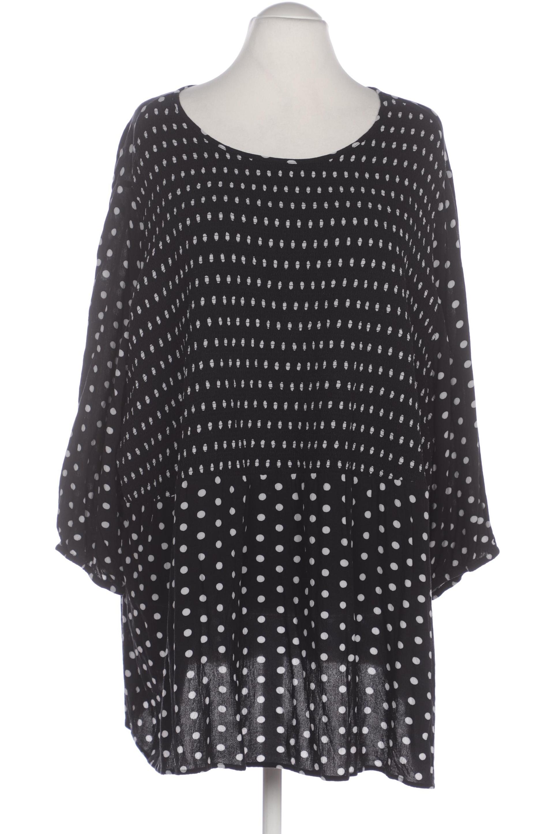 

Ulla Popken Damen Bluse, schwarz, Gr. 54
