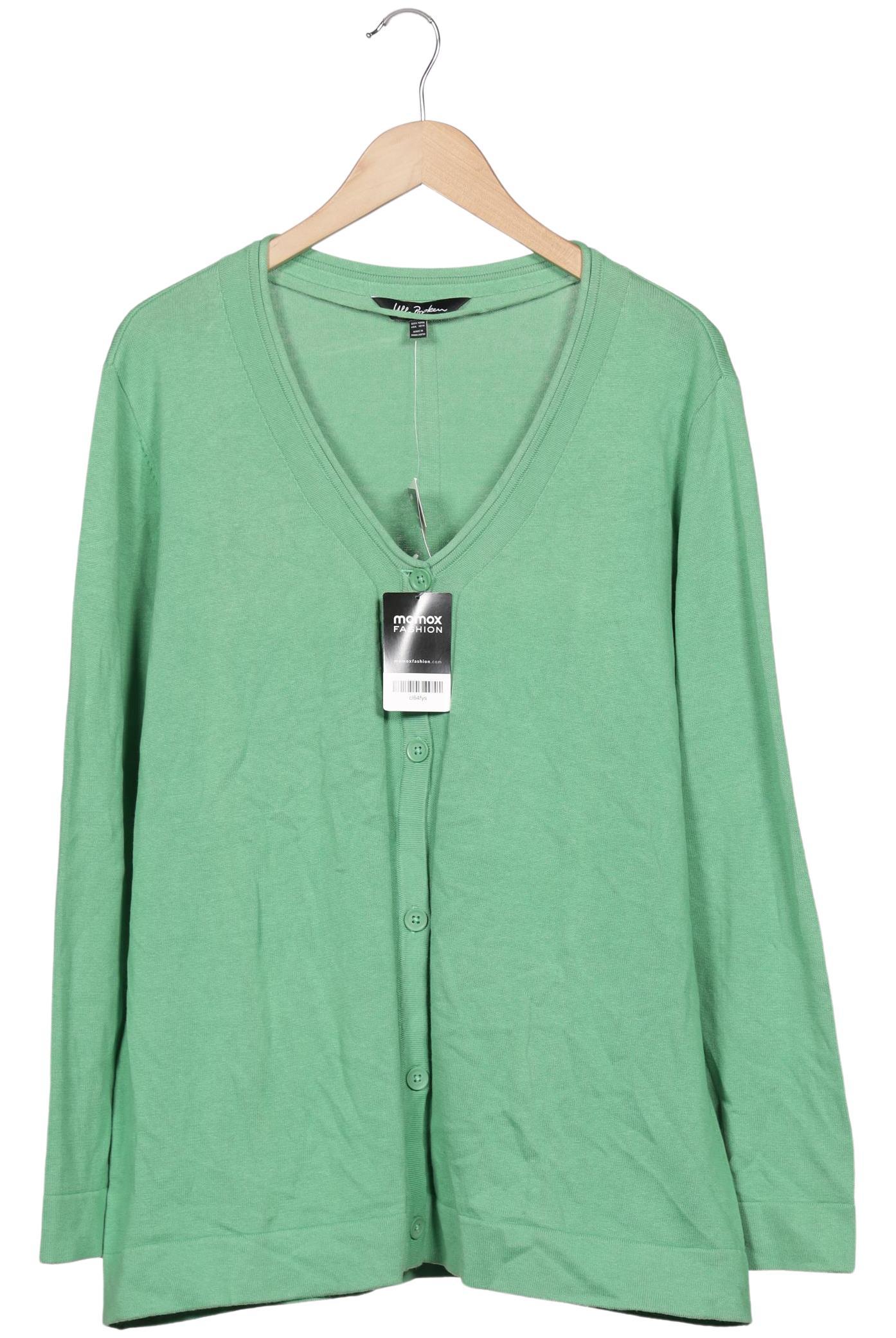 

Ulla Popken Damen Strickjacke, hellgrün, Gr. 42