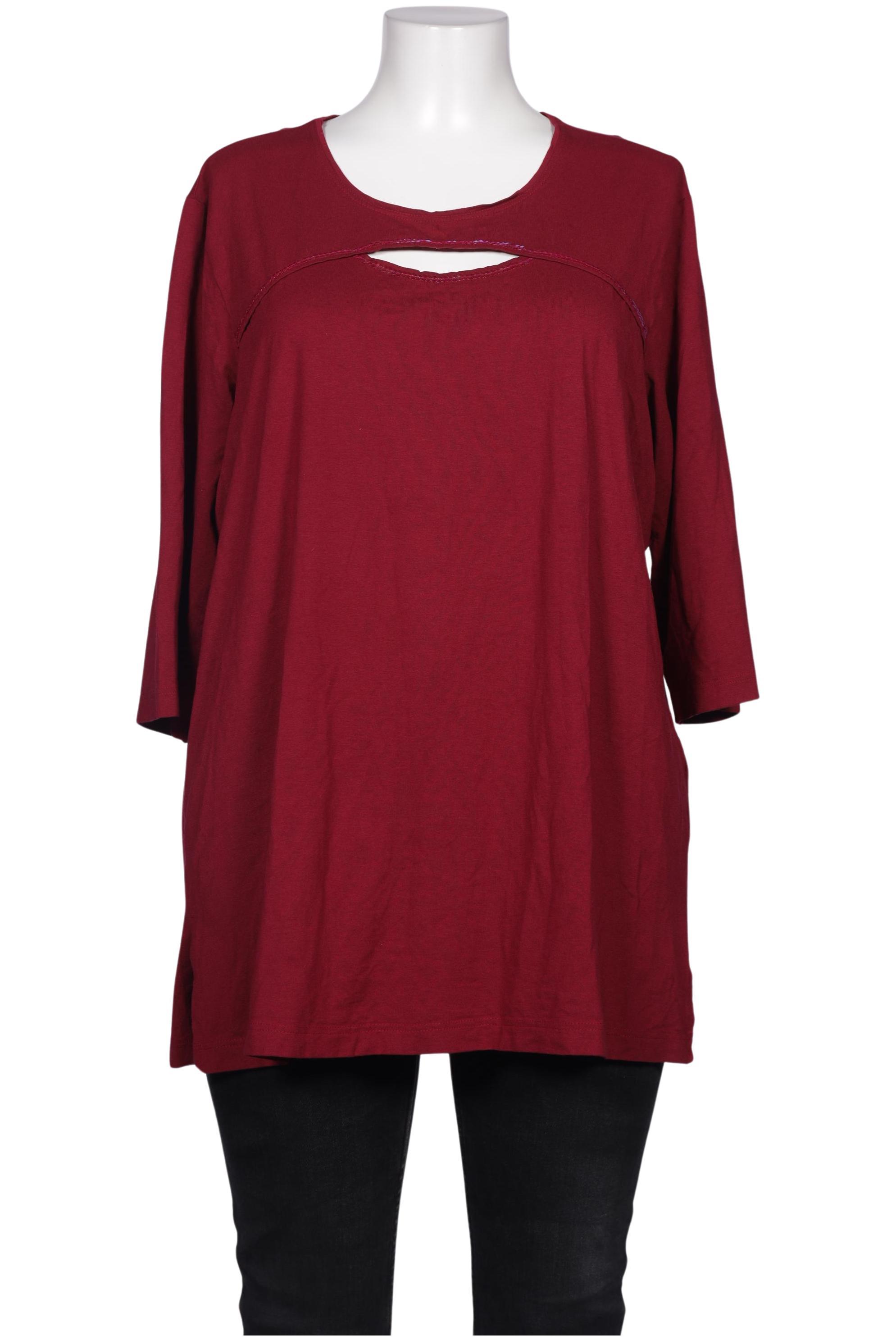 

Ulla Popken Damen Bluse, bordeaux, Gr. 46