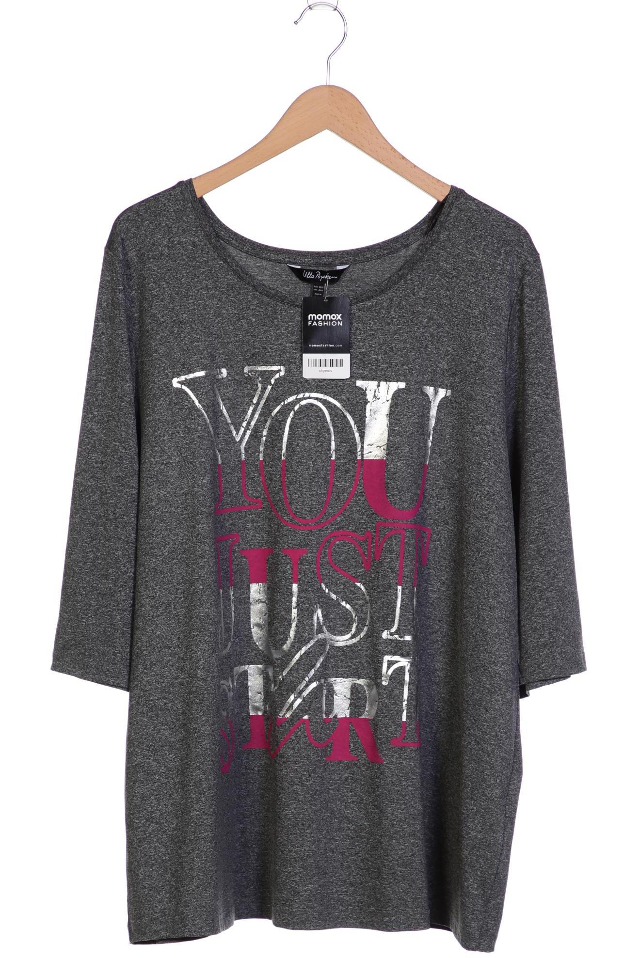 

Ulla Popken Damen Langarmshirt, grau