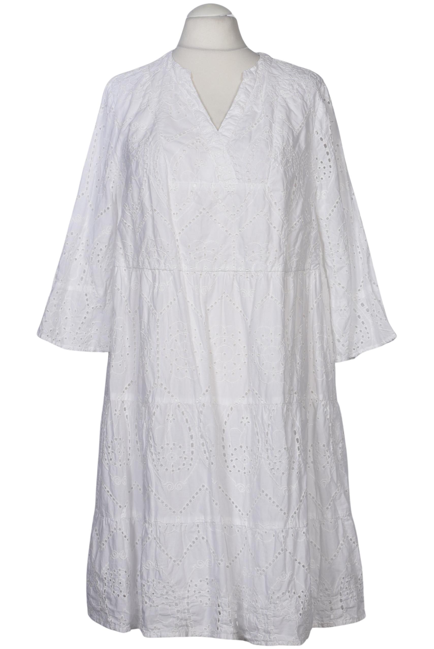 

Ulla Popken Damen Kleid, weiß, Gr. 46