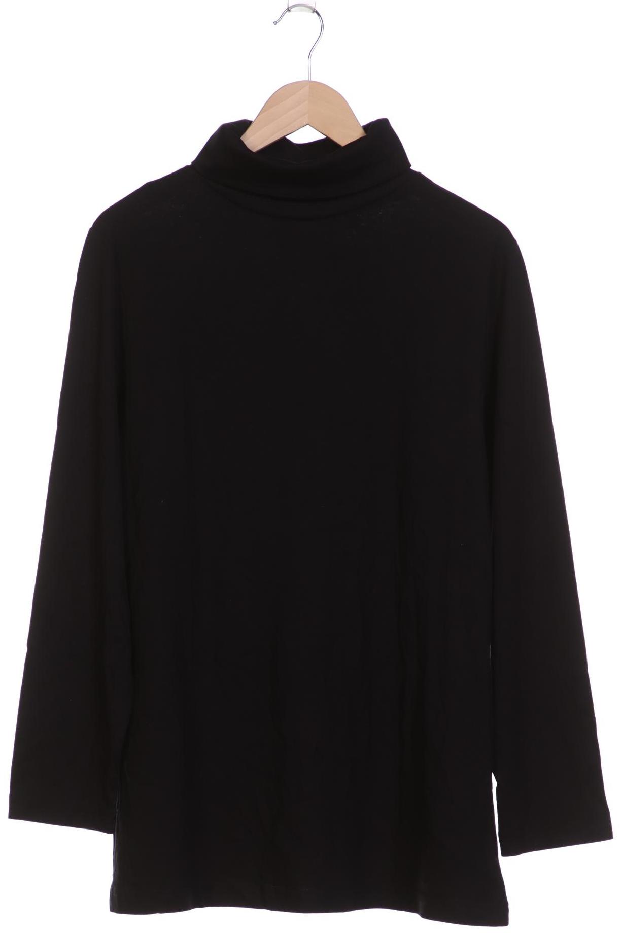 

Ulla Popken Damen Langarmshirt, schwarz, Gr. 46