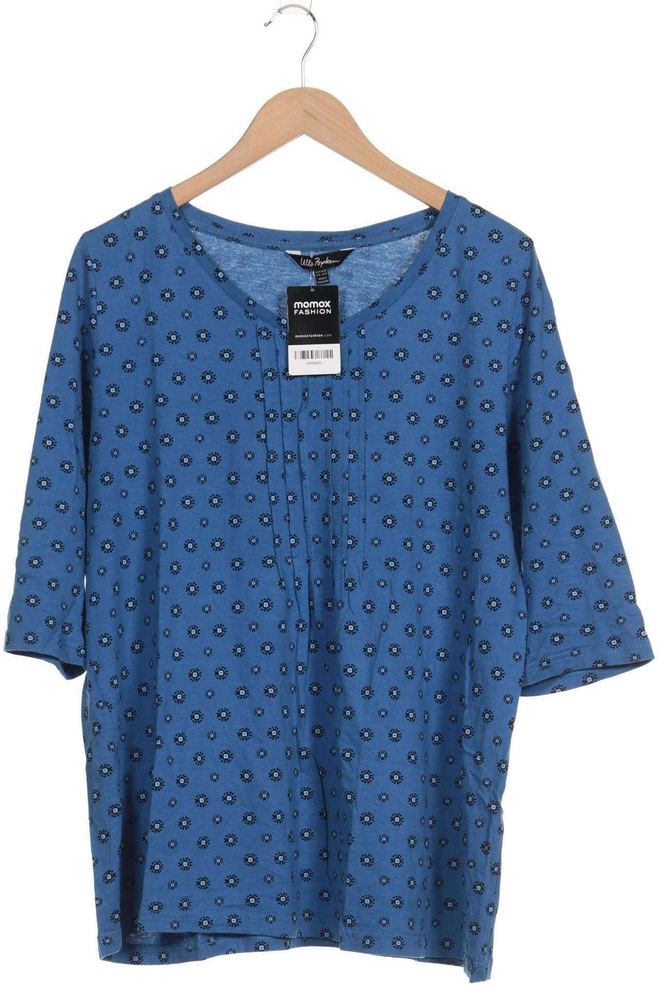 

Ulla Popken Damen T-Shirt, blau, Gr. 46