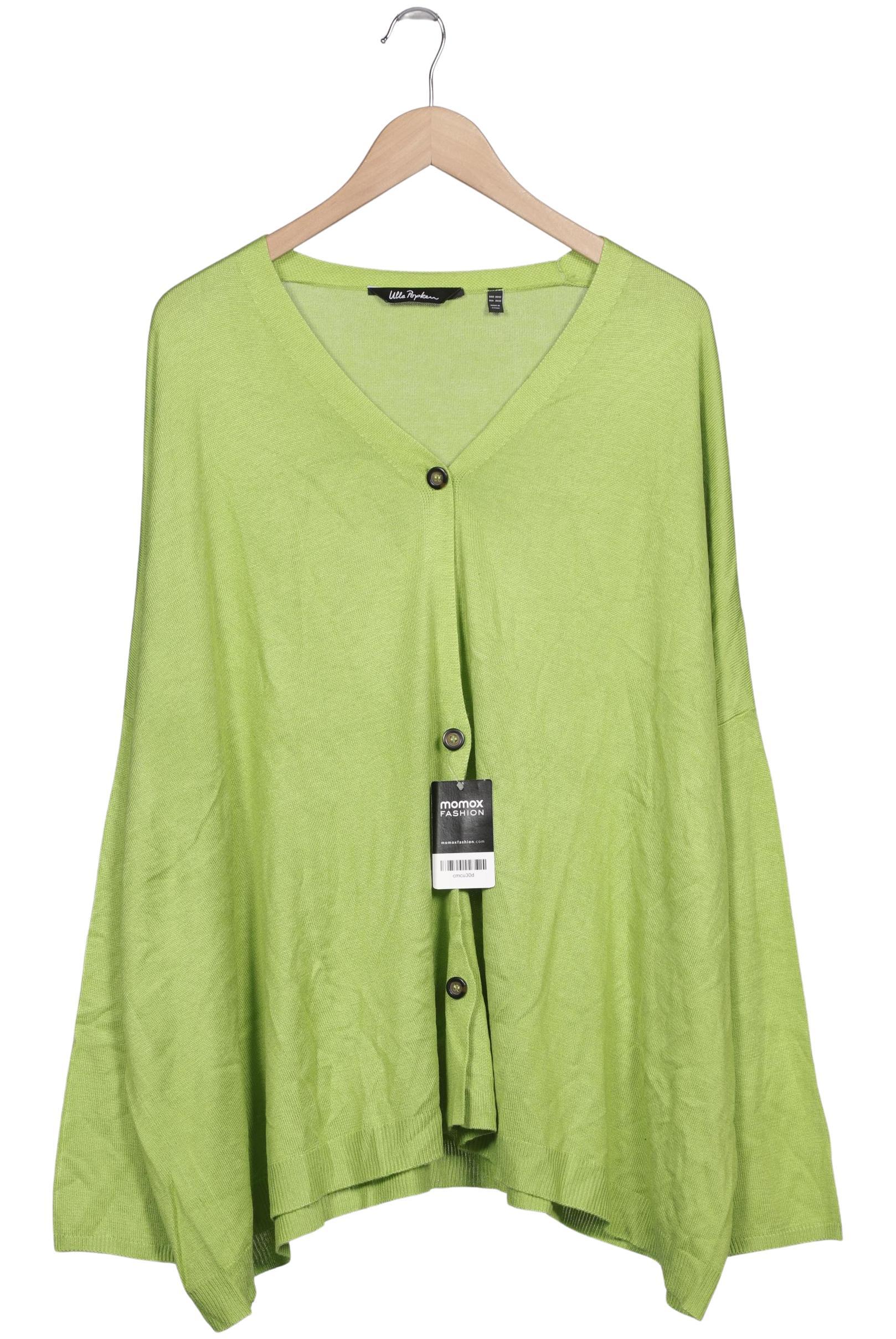 

Ulla Popken Damen Strickjacke, hellgrün, Gr. 50