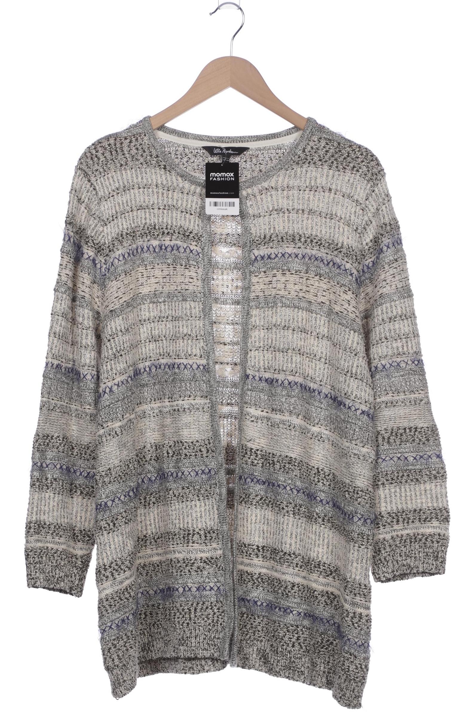 

Ulla Popken Damen Strickjacke, beige, Gr. 46