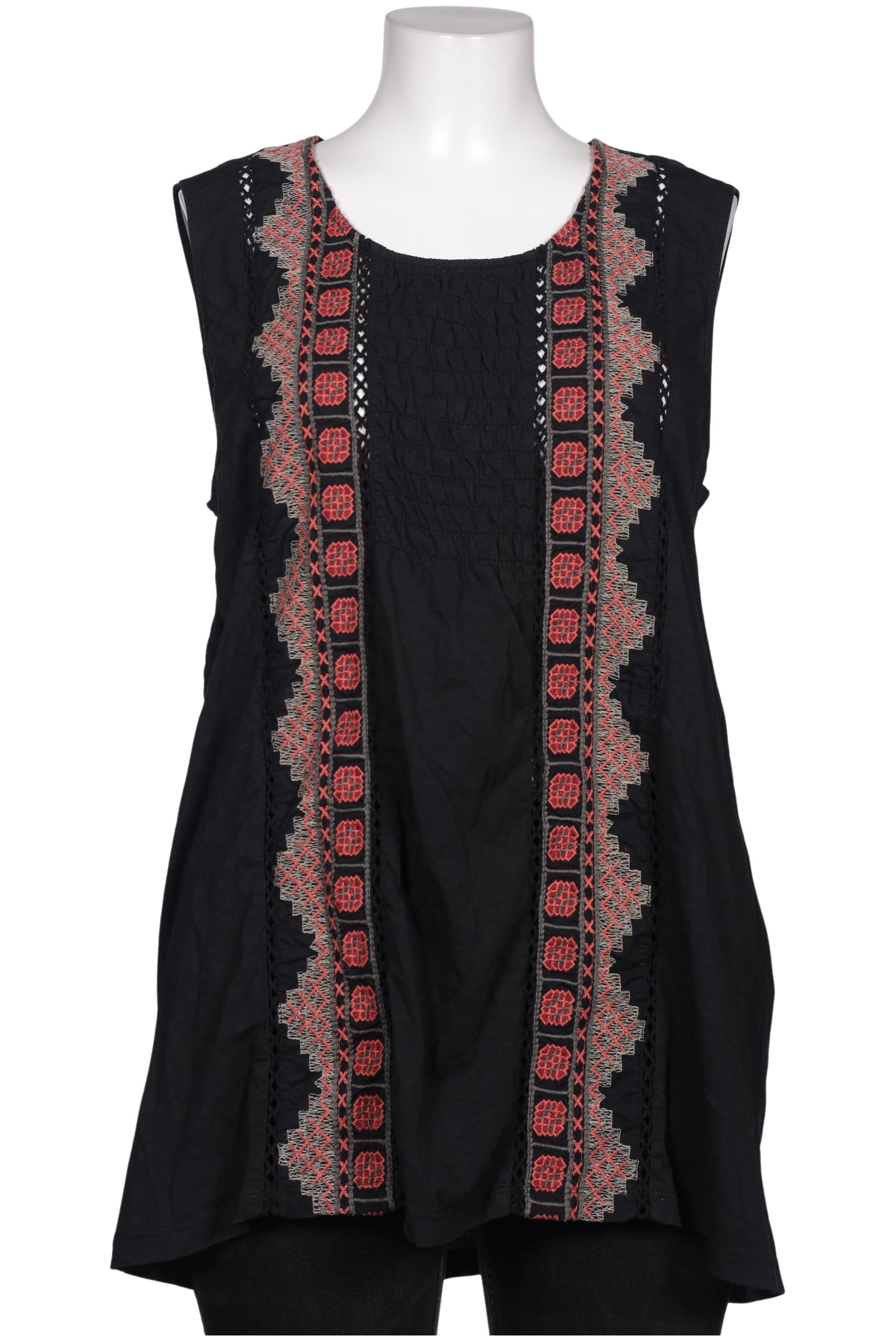 

Ulla Popken Damen Bluse, schwarz, Gr. 50