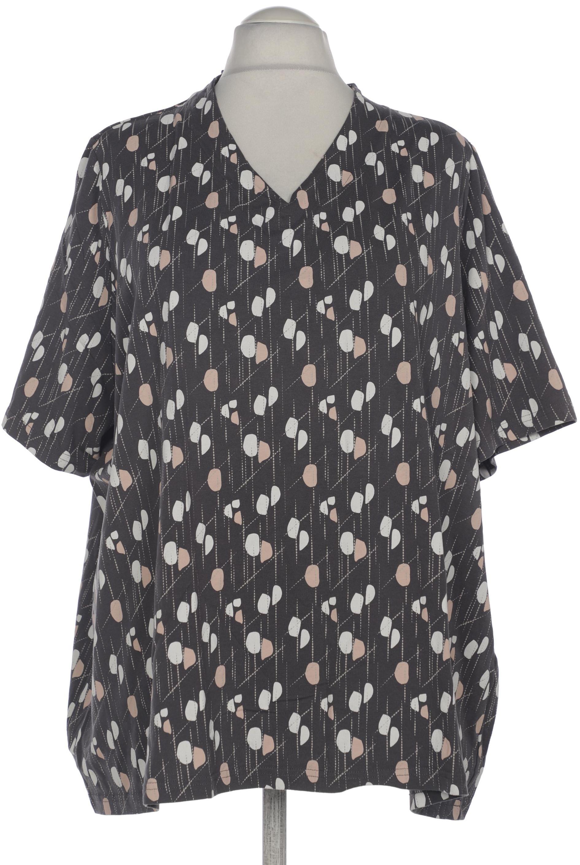 

Ulla Popken Damen T-Shirt, grau, Gr. 54