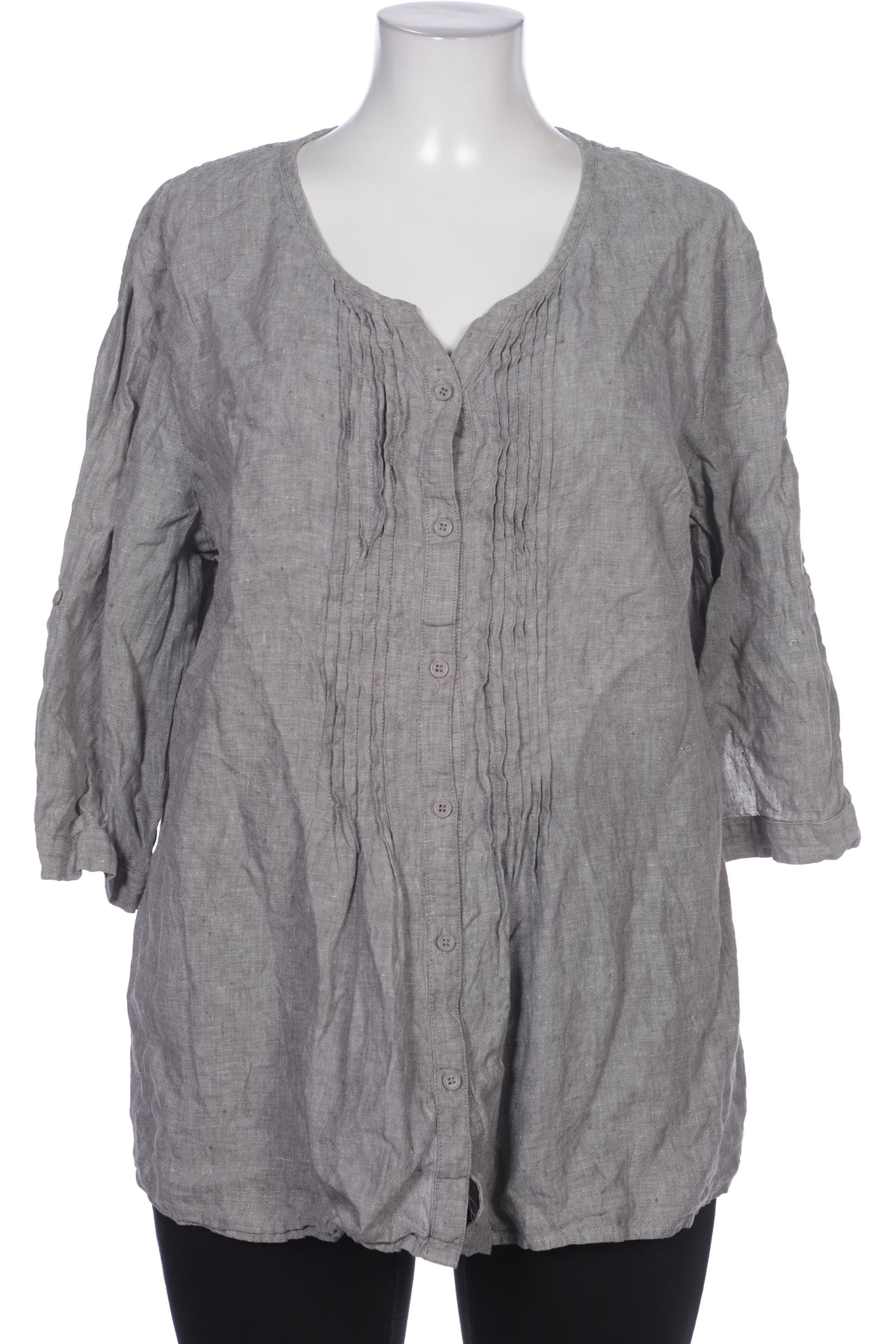 

Ulla Popken Damen Bluse, grau, Gr. 46