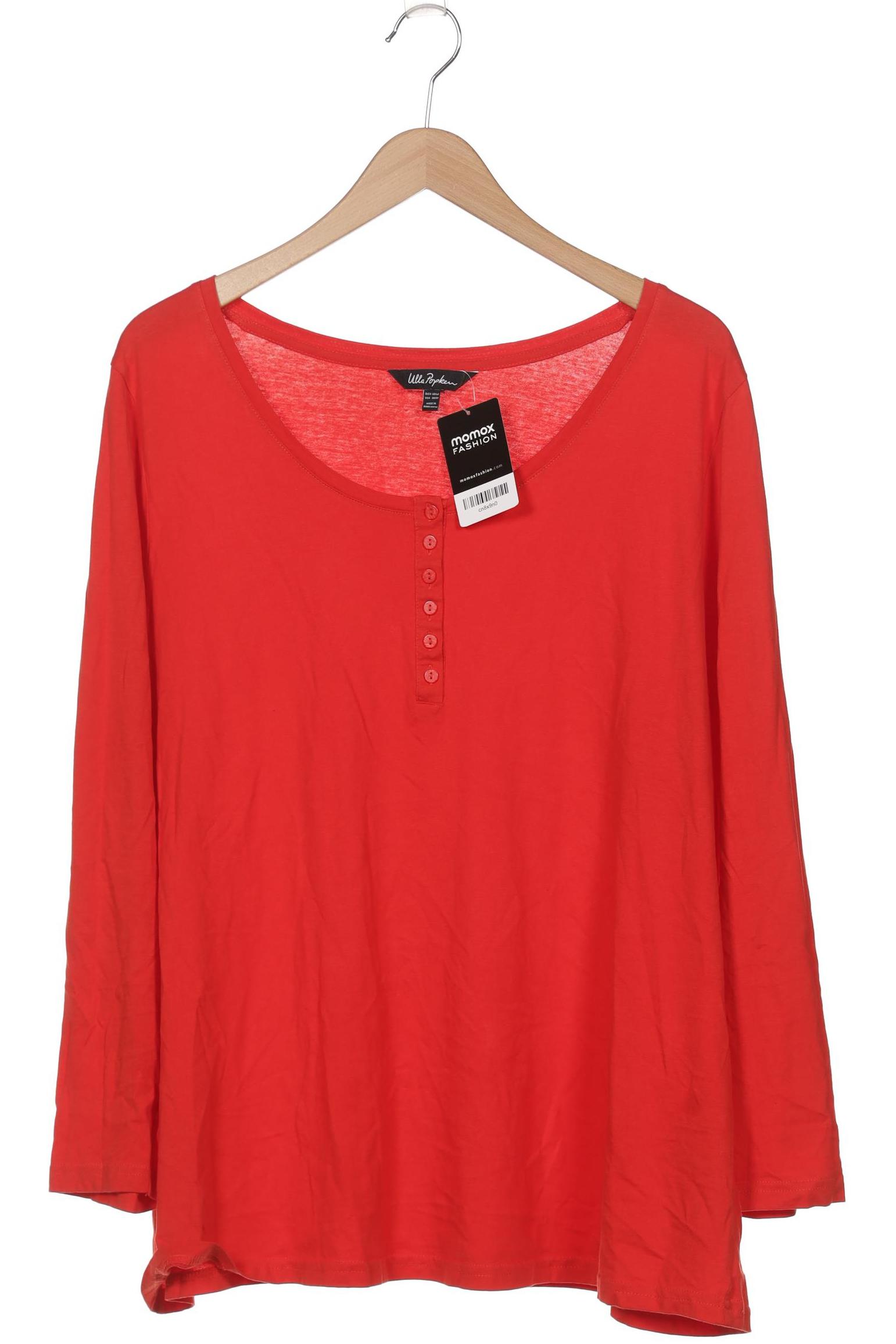 

Ulla Popken Damen Langarmshirt, rot, Gr. 50