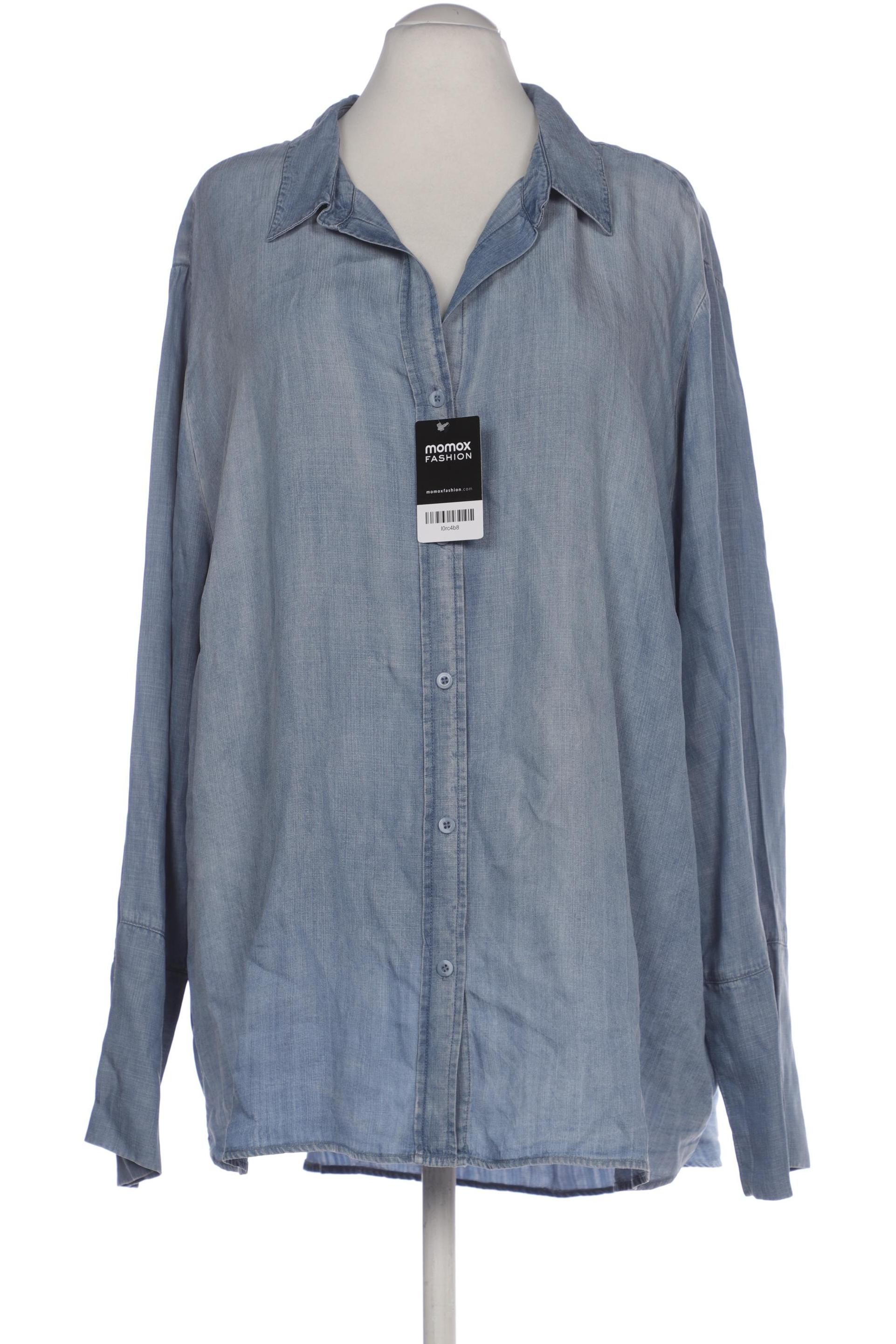 

Ulla Popken Damen Bluse, blau, Gr. 58