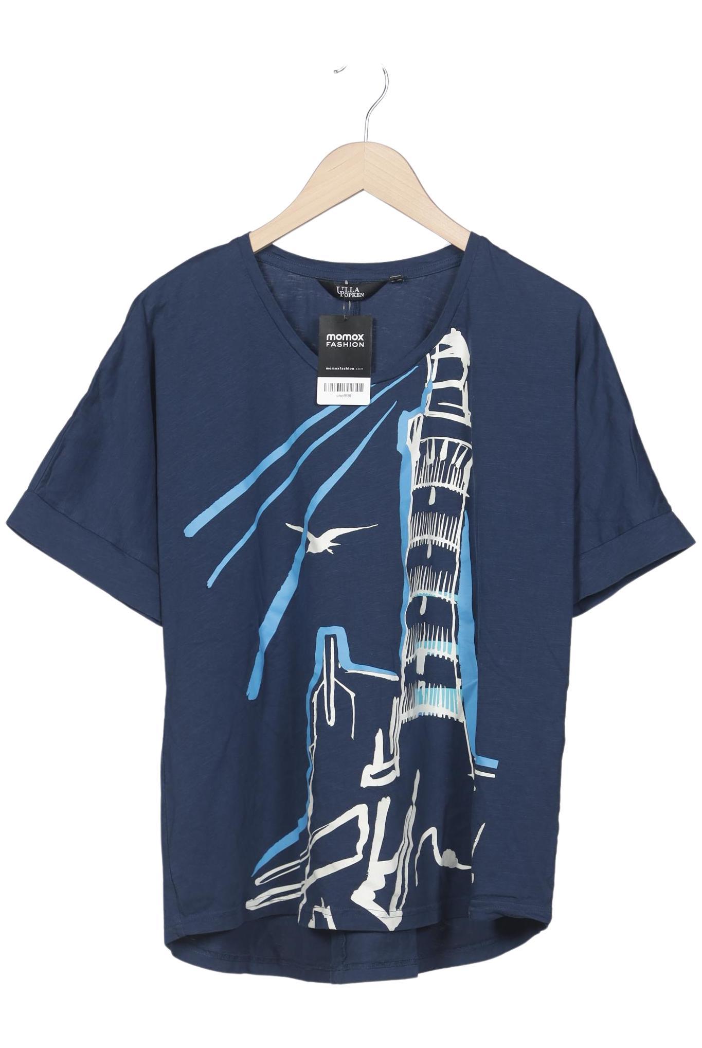 

Ulla Popken Damen T-Shirt, marineblau, Gr. 46