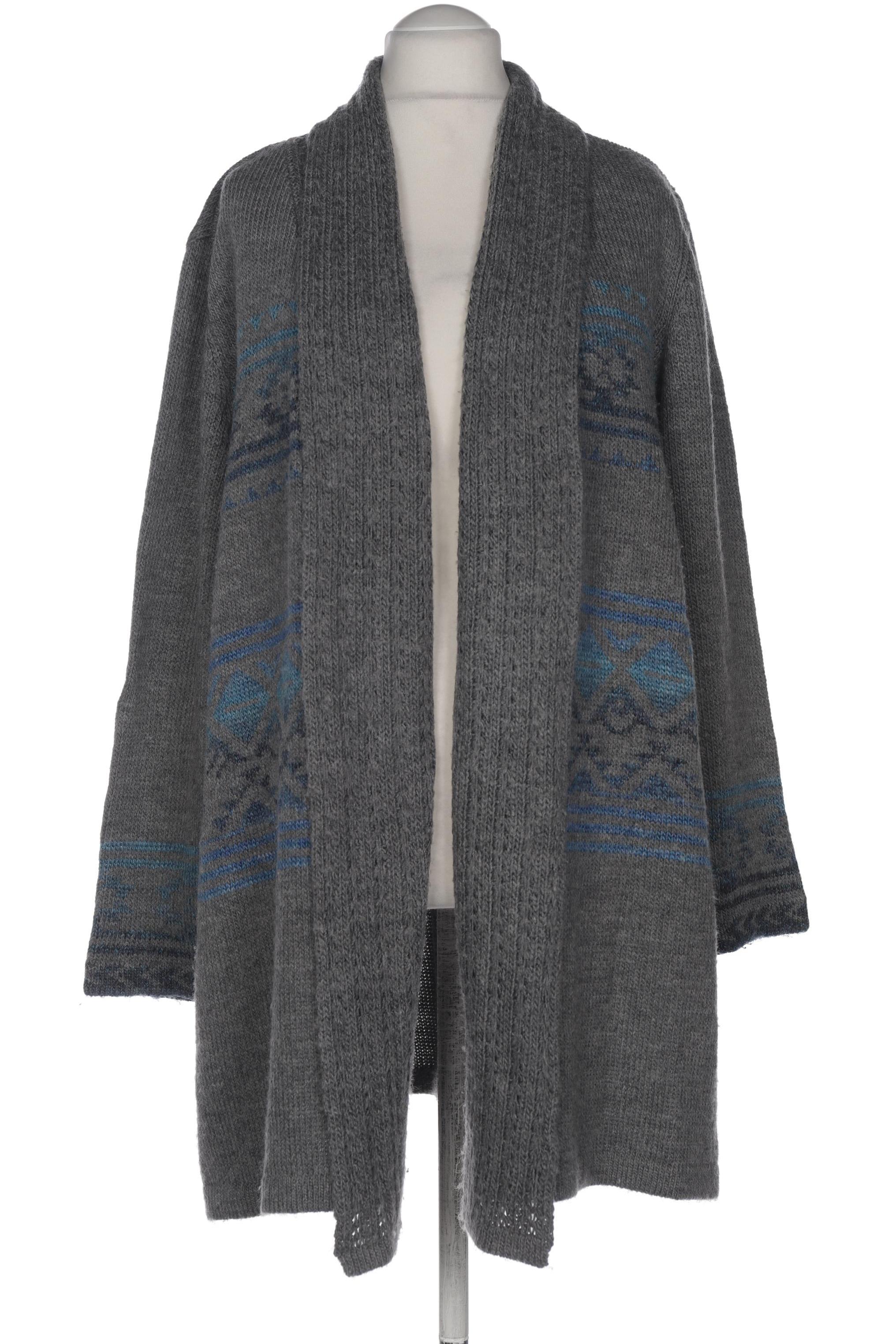 

Ulla Popken Damen Strickjacke, grau, Gr. 54