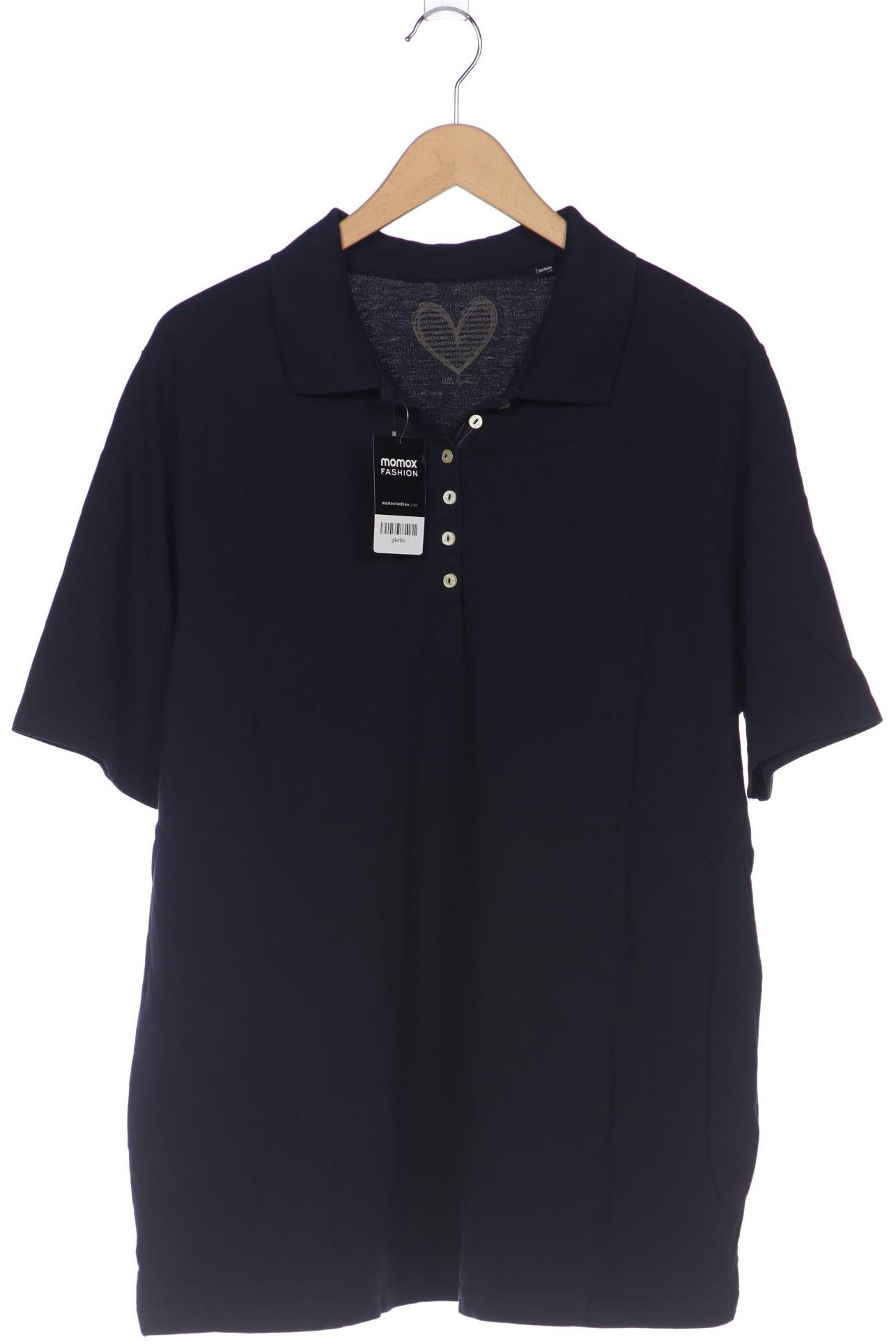 

Ulla Popken Damen Poloshirt, marineblau, Gr. 46