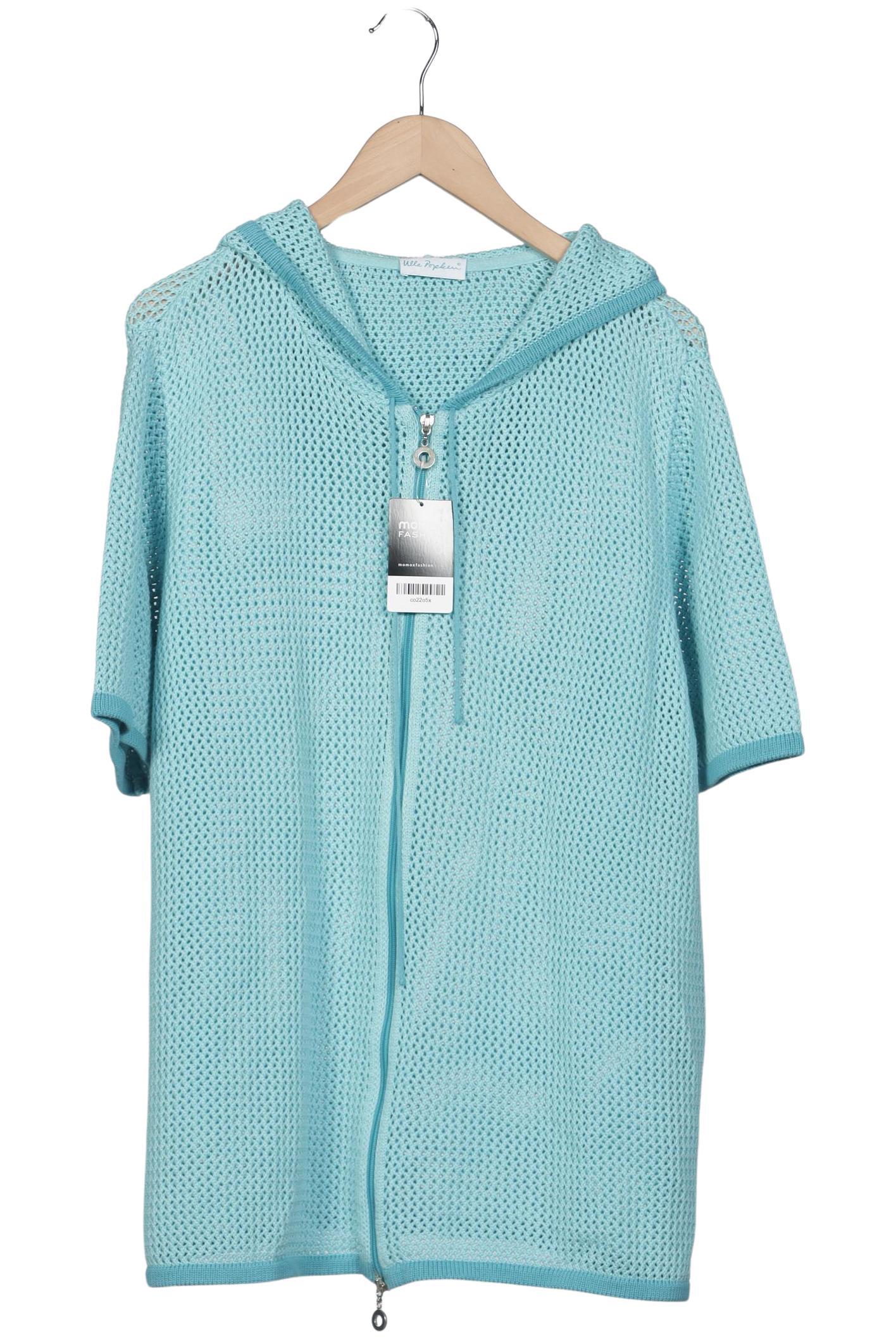 

Ulla Popken Damen Strickjacke, hellblau, Gr. 50