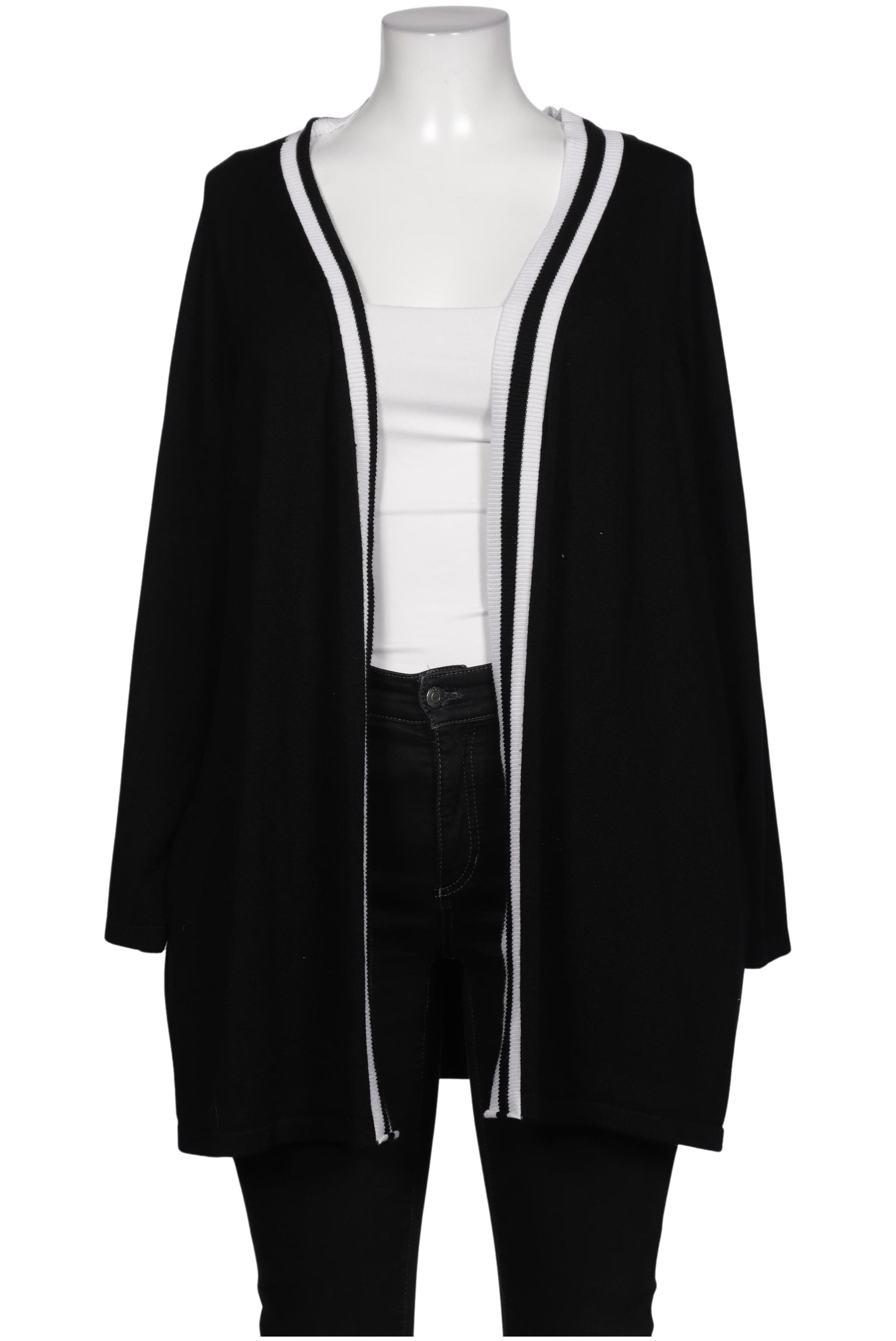 

Ulla Popken Damen Strickjacke, schwarz, Gr. 48