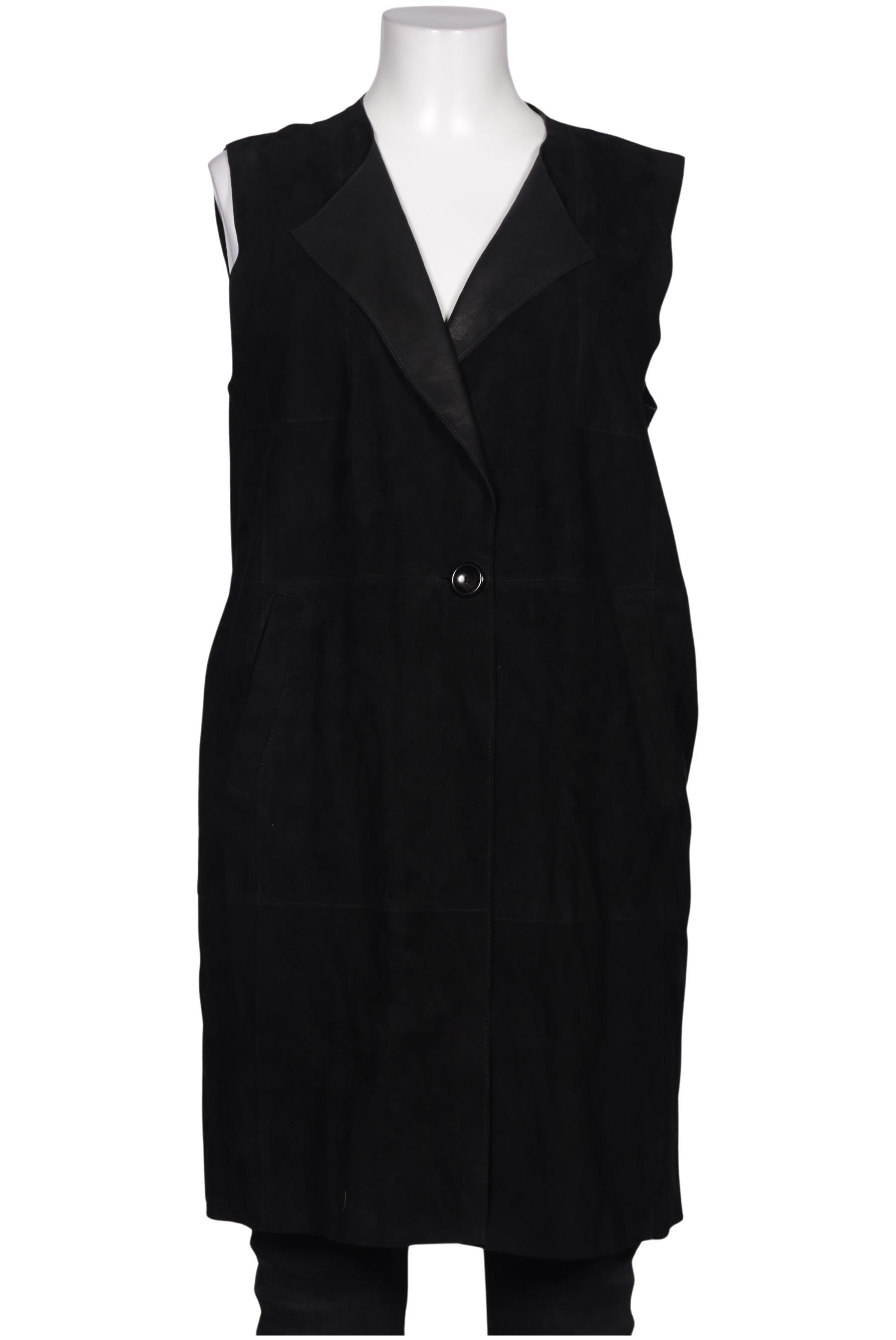 

Ulla Popken Damen Strickjacke, schwarz, Gr. 42